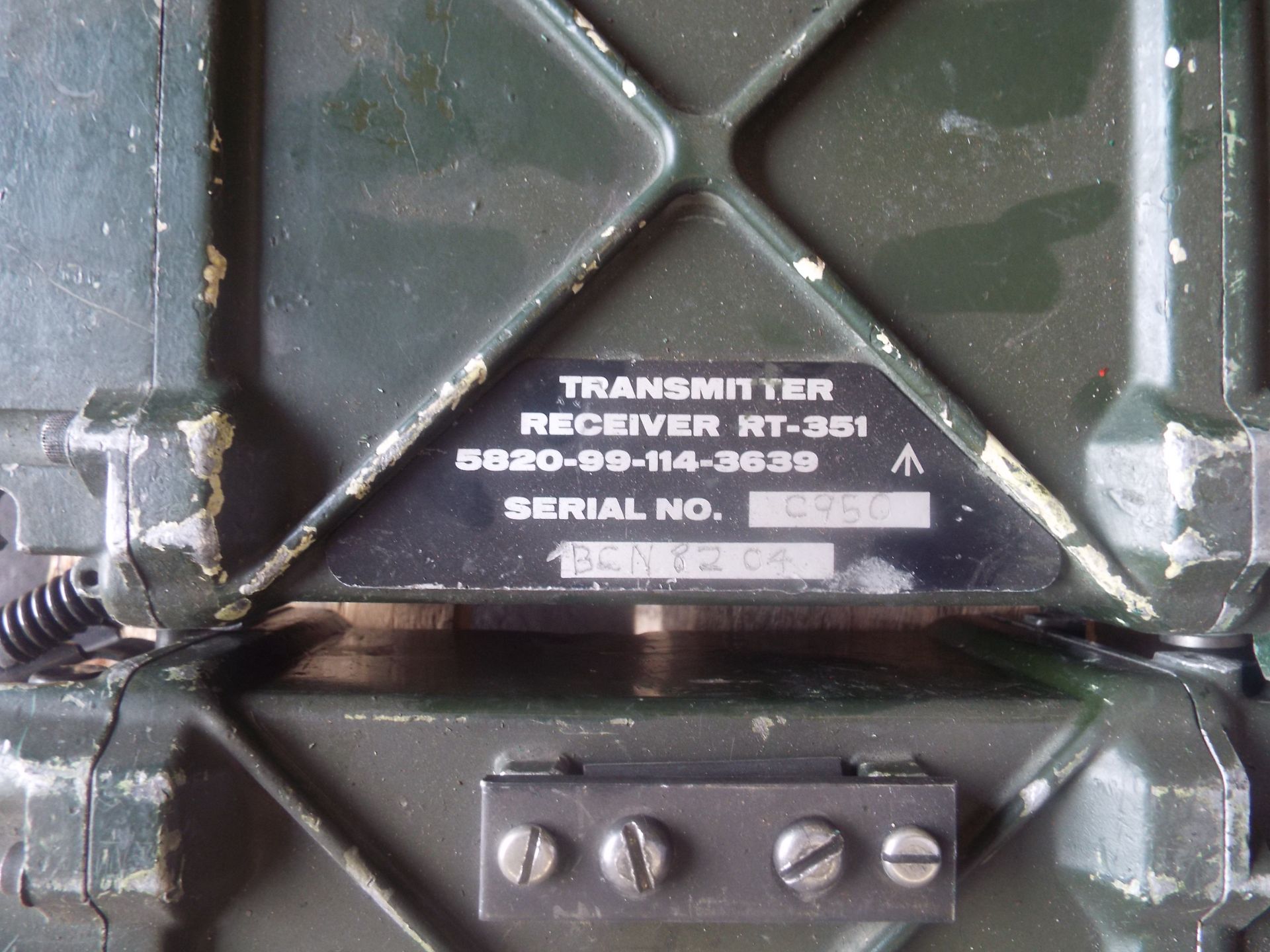 5 x Clansman RT- 351 Transmitter Receivers - Bild 5 aus 5
