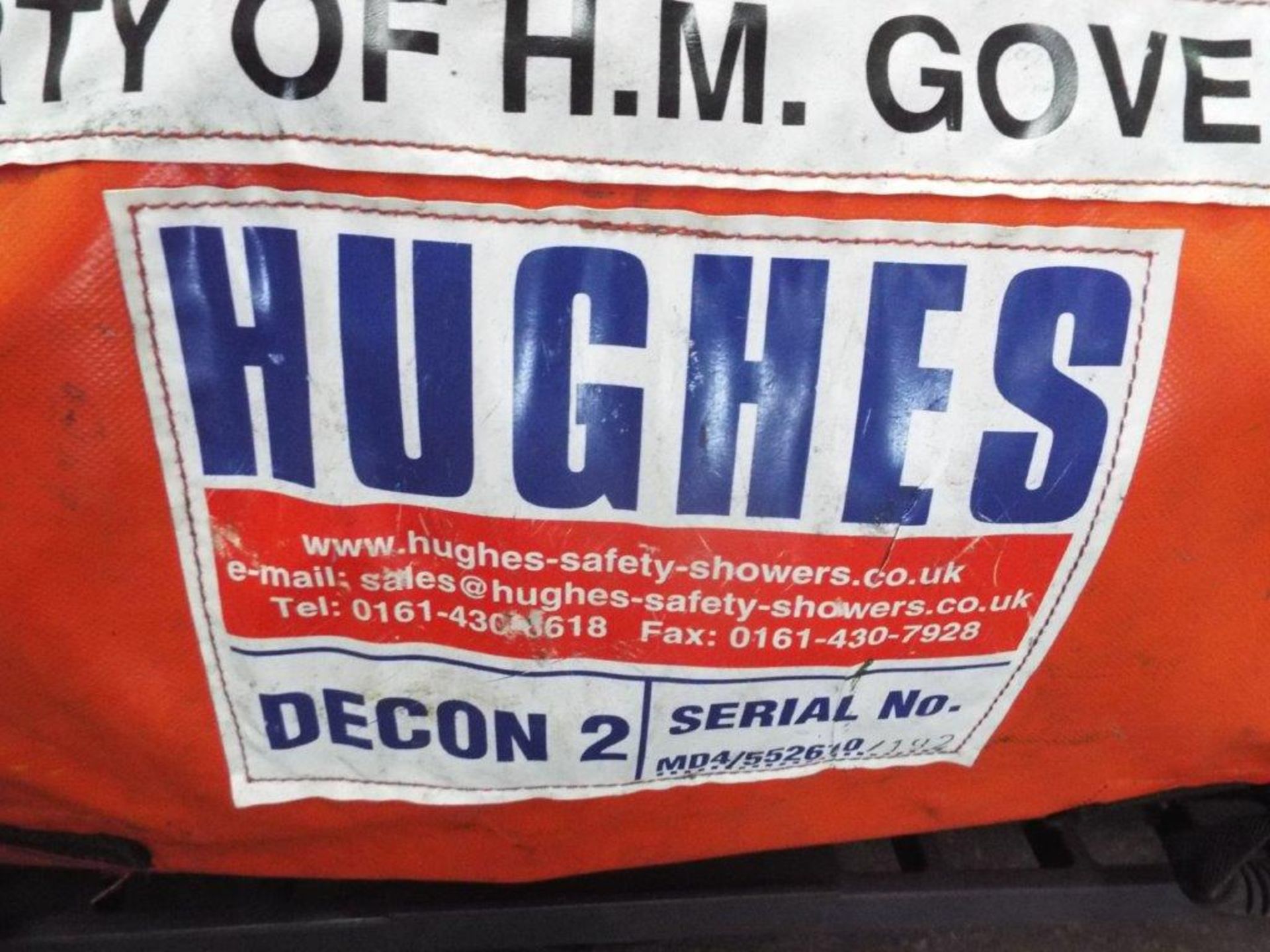 Hughes Decon 2 Inflatable Decontamination Shower Unit with Flooring - Bild 12 aus 13