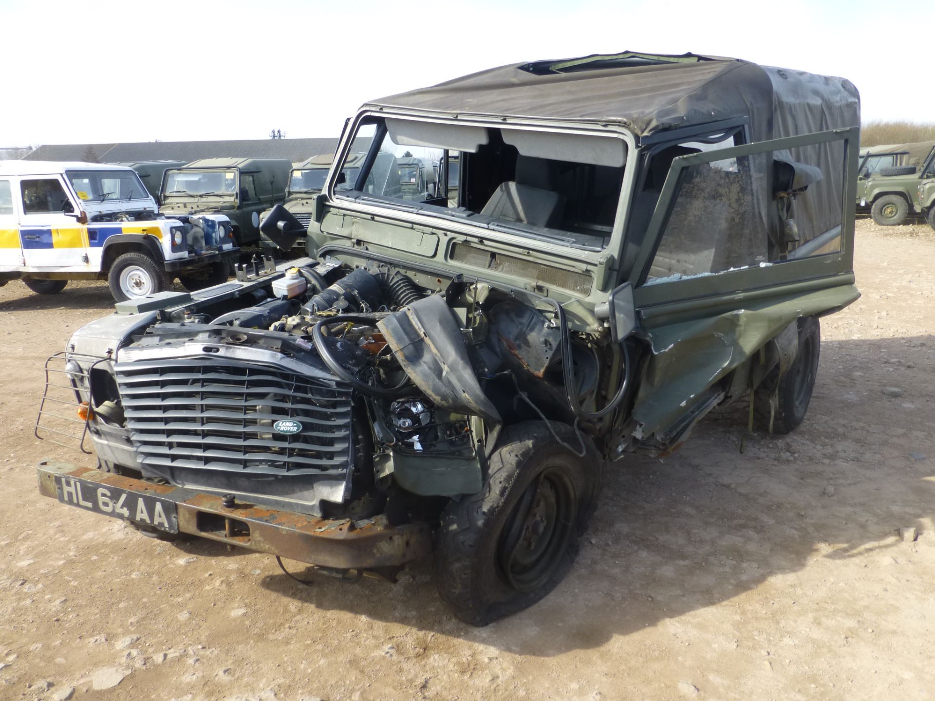 Land Rover Wolf 110 Soft Top suitable for spares or repairs - Bild 3 aus 12