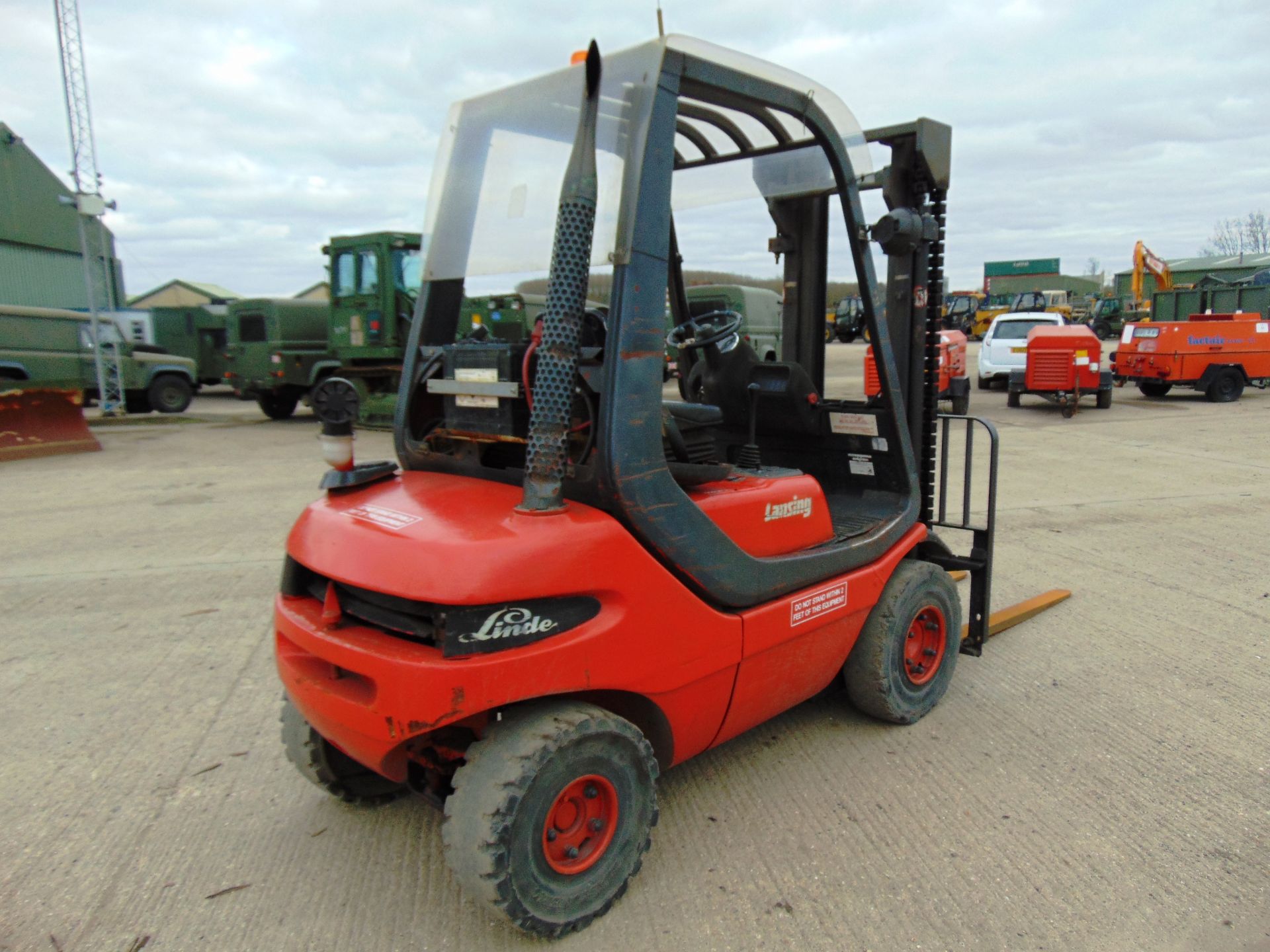 Linde H20D Counter Balance Diesel Forklift - Bild 5 aus 15