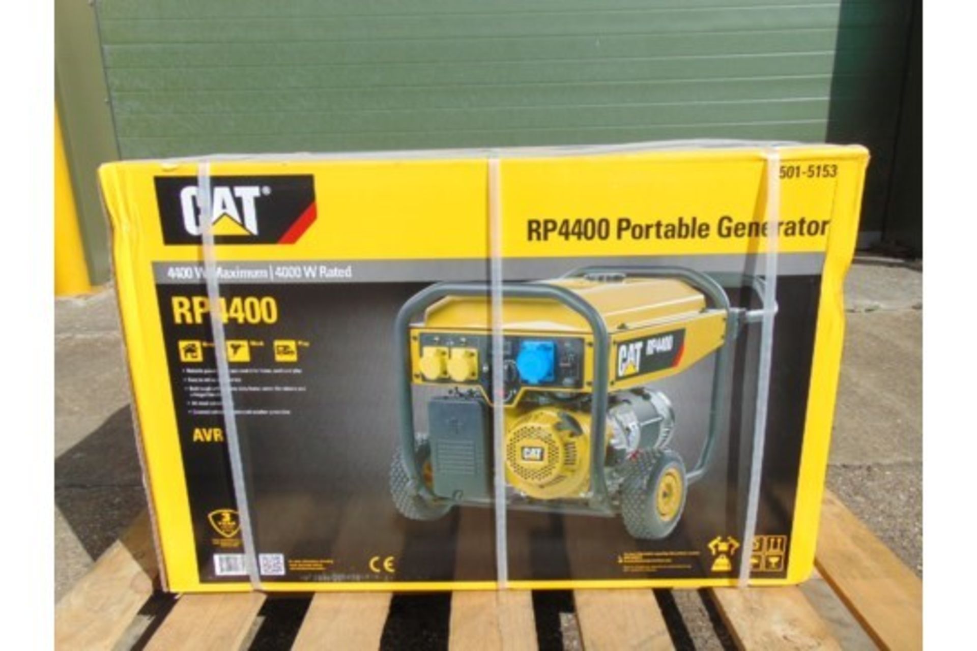 UNISSUED Caterpillar RP4400 Industrial Petrol Generator Set - Image 9 of 10