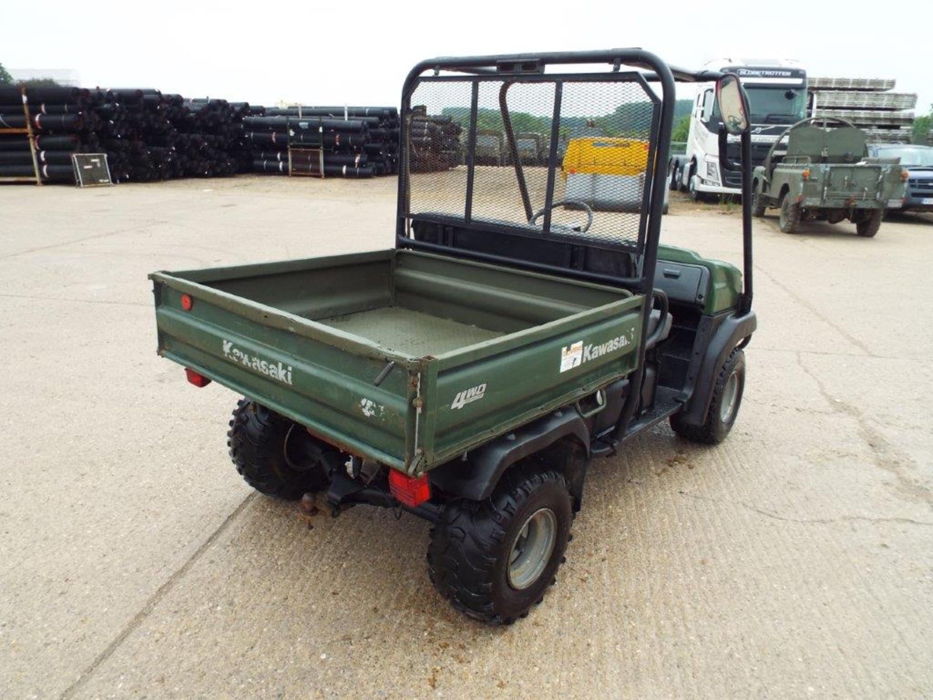 Kawasaki Diesel Mule 4WD Utility ATV - Image 7 of 22