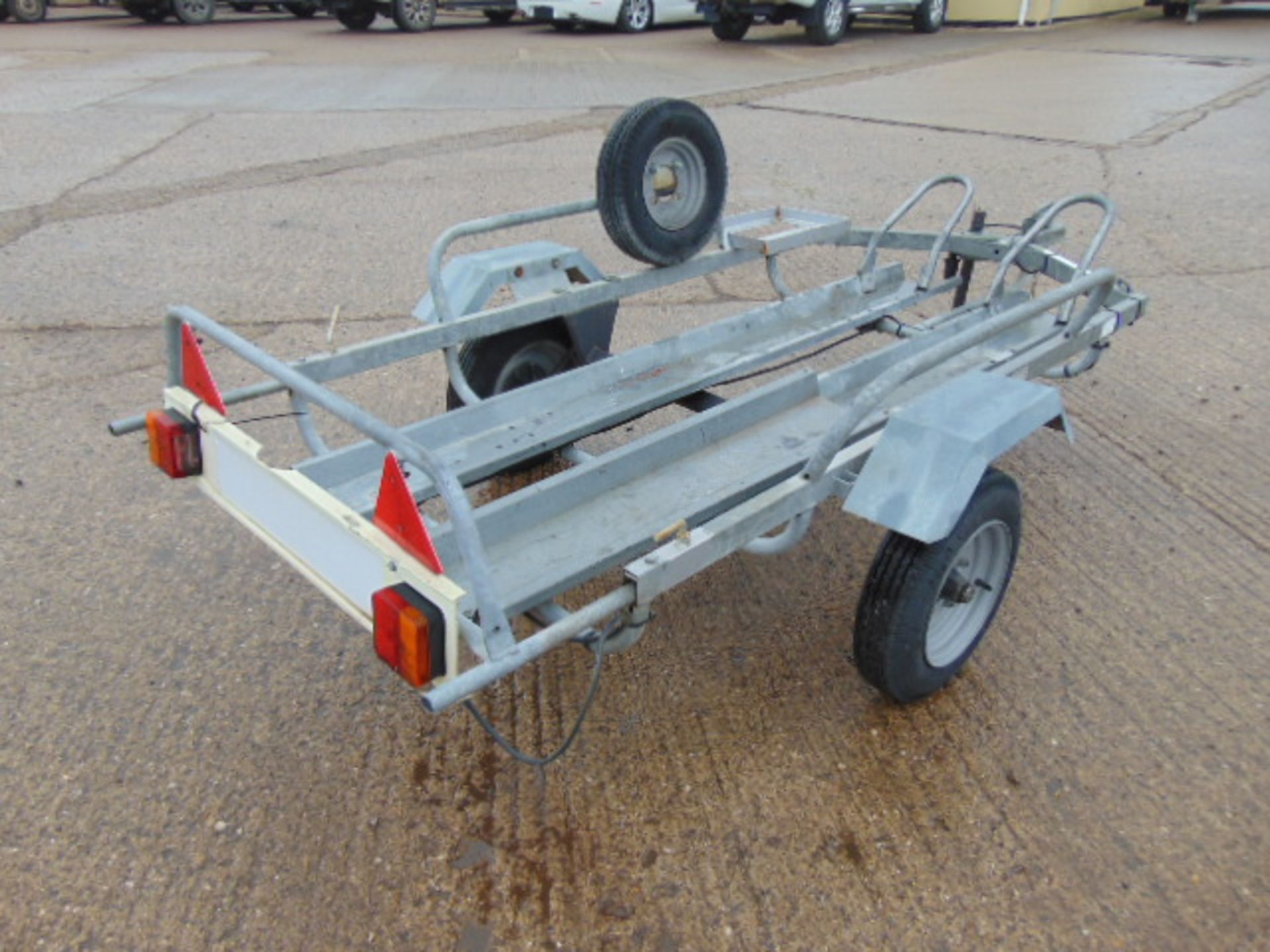 Single Axle Double Motorbike Trailer - Image 7 of 13