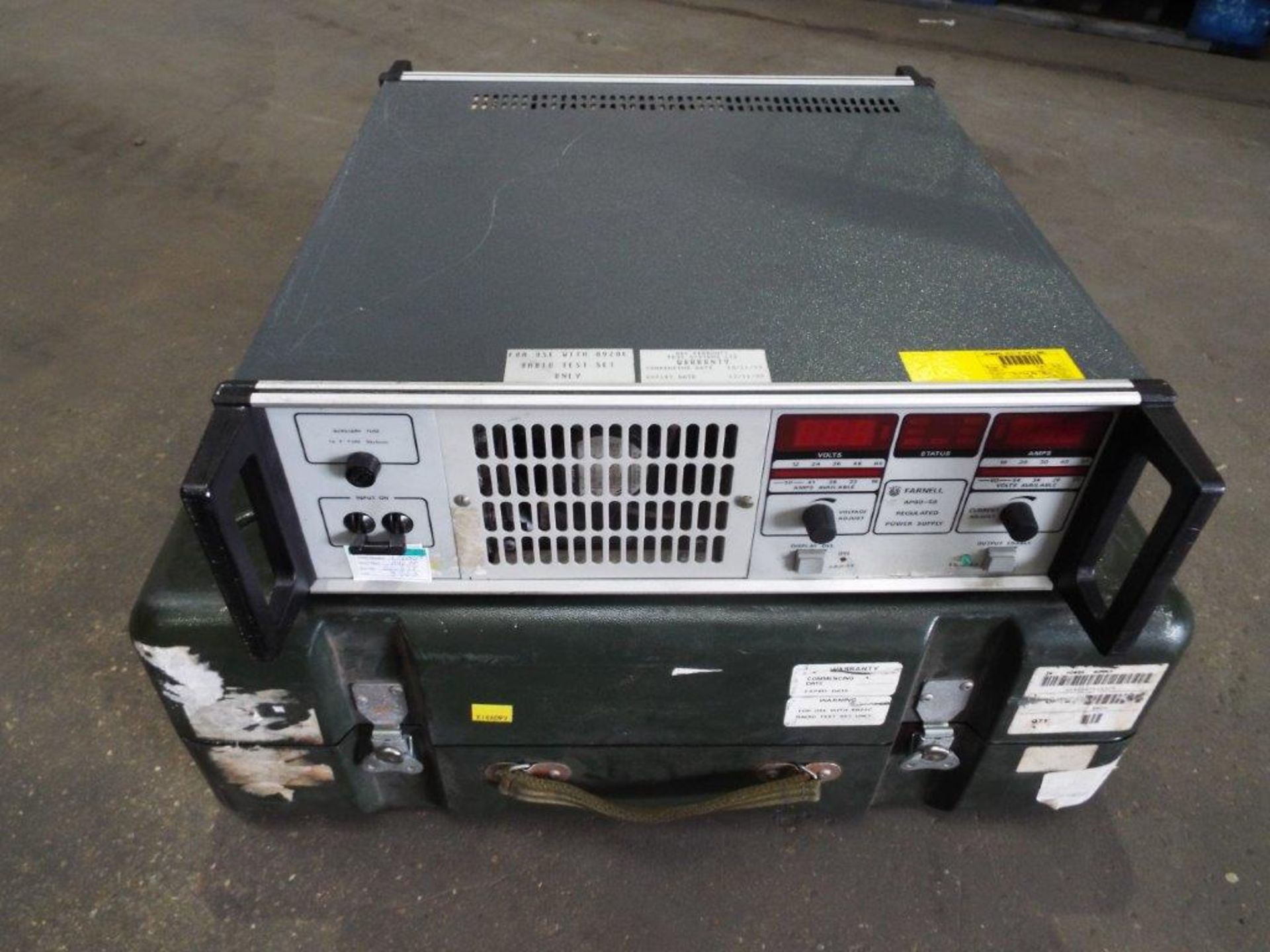 Farnell AP60/50 Regulated Power Supply with Transit Case