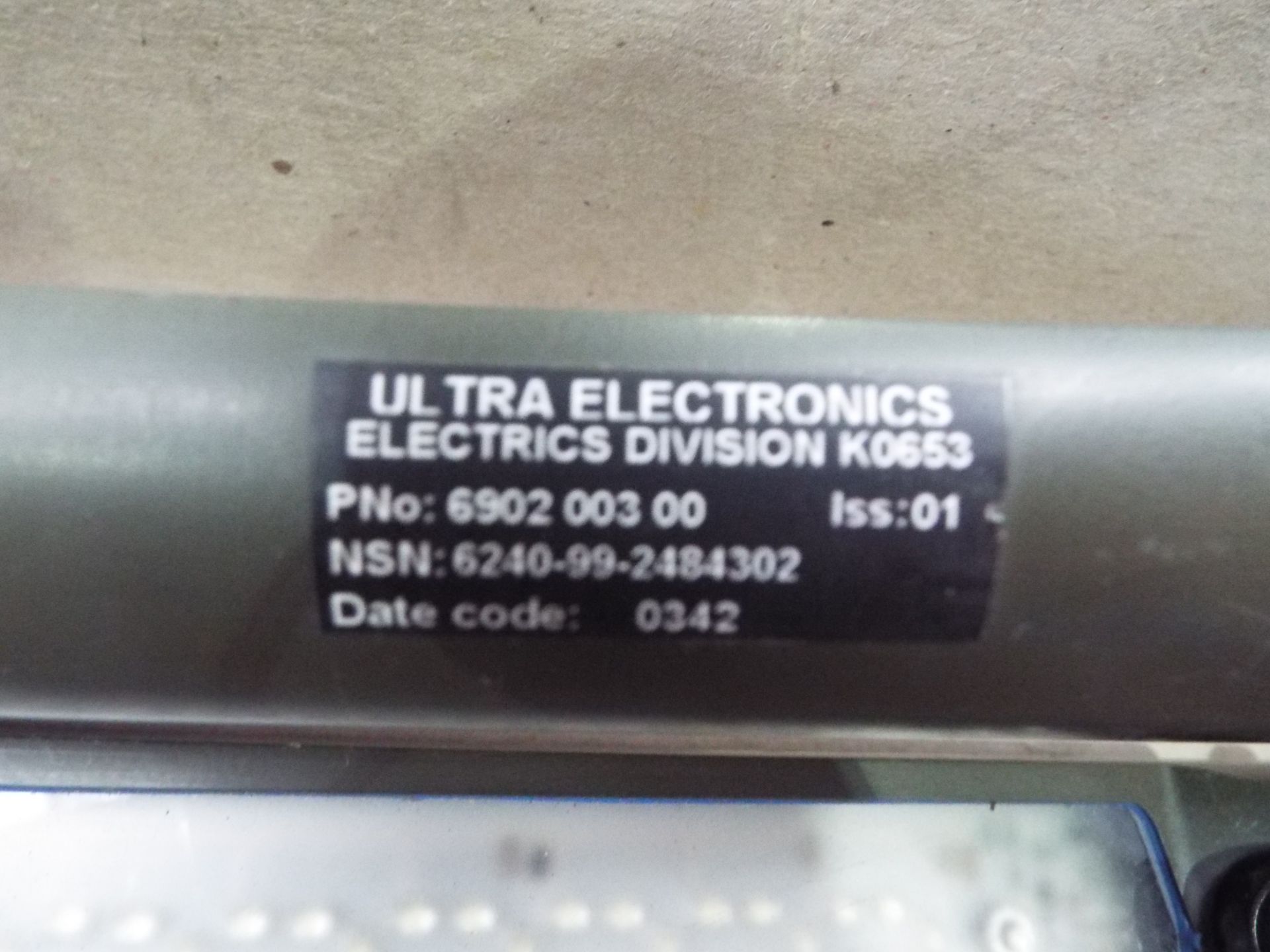 2 x Ultra Electronics K0653 Work Lights - Image 7 of 8