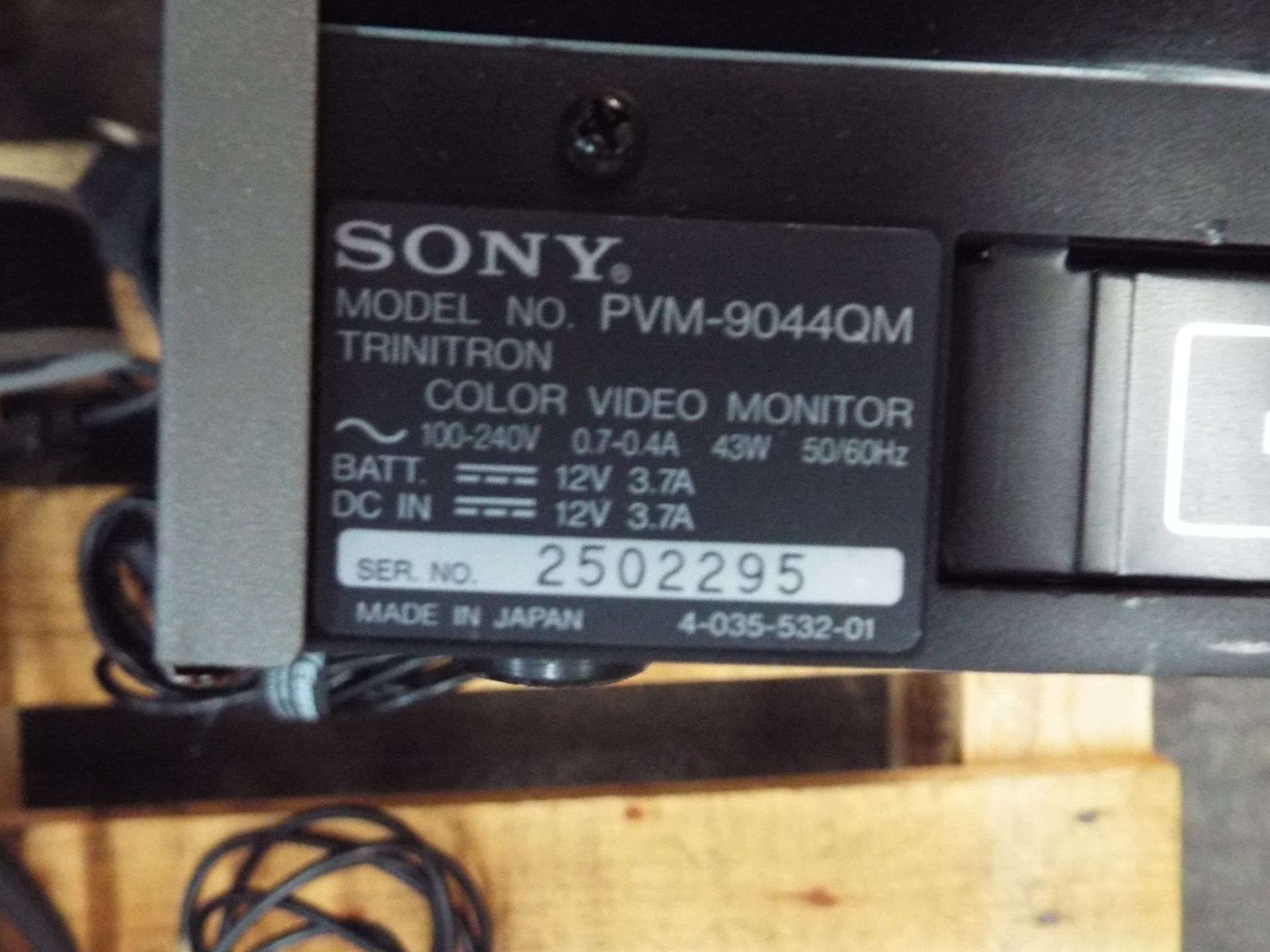 GE Everest Video Probe Borescope/Endoscope Kit XL240LSB with Sony PVM9044QM Colour Monitor - Bild 8 aus 15