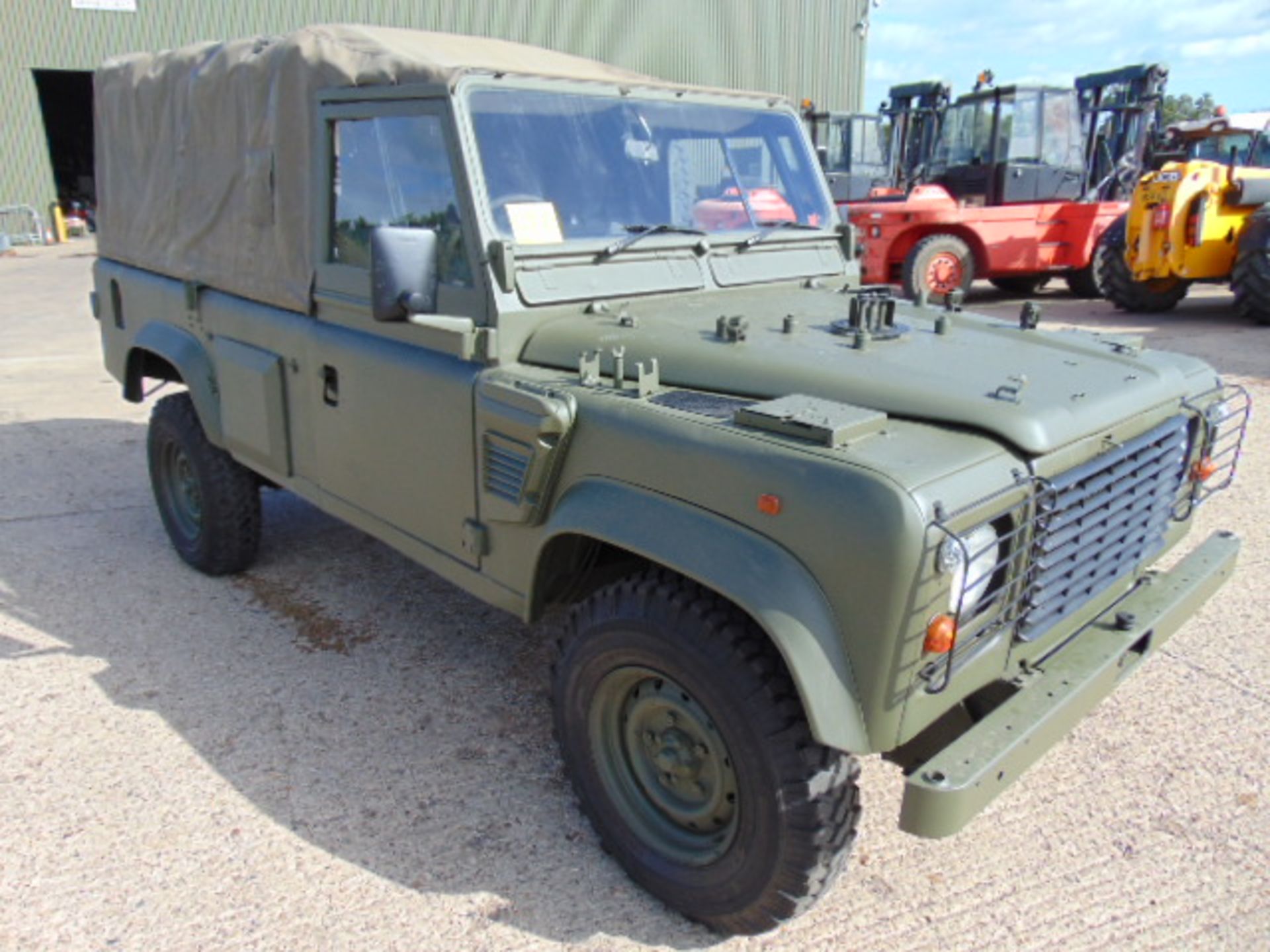 Military Specification Land Rover Wolf 110 Soft Top