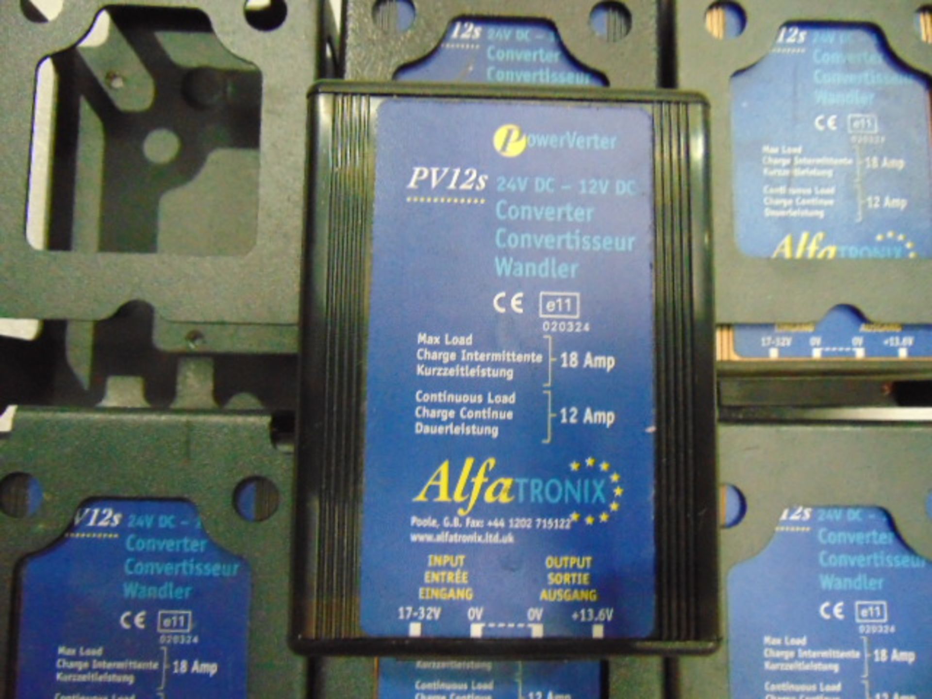 6 x PowerVerter 24Vdc-12Vdc Voltage Converter 12A/18A Non-Isolated P/No PV12S - Image 2 of 4