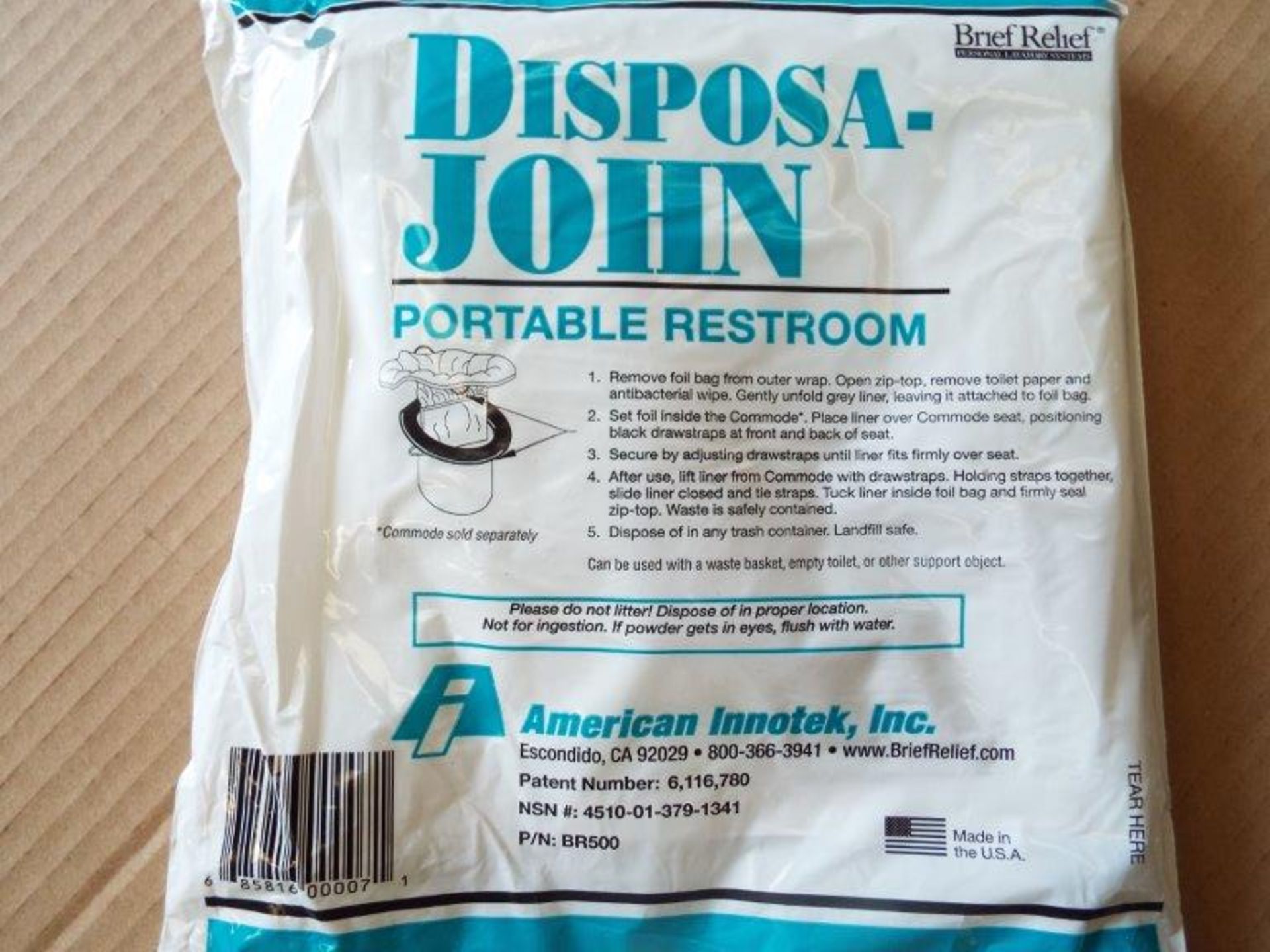 10 x Disposa-John Portable Restrooms - Image 3 of 4
