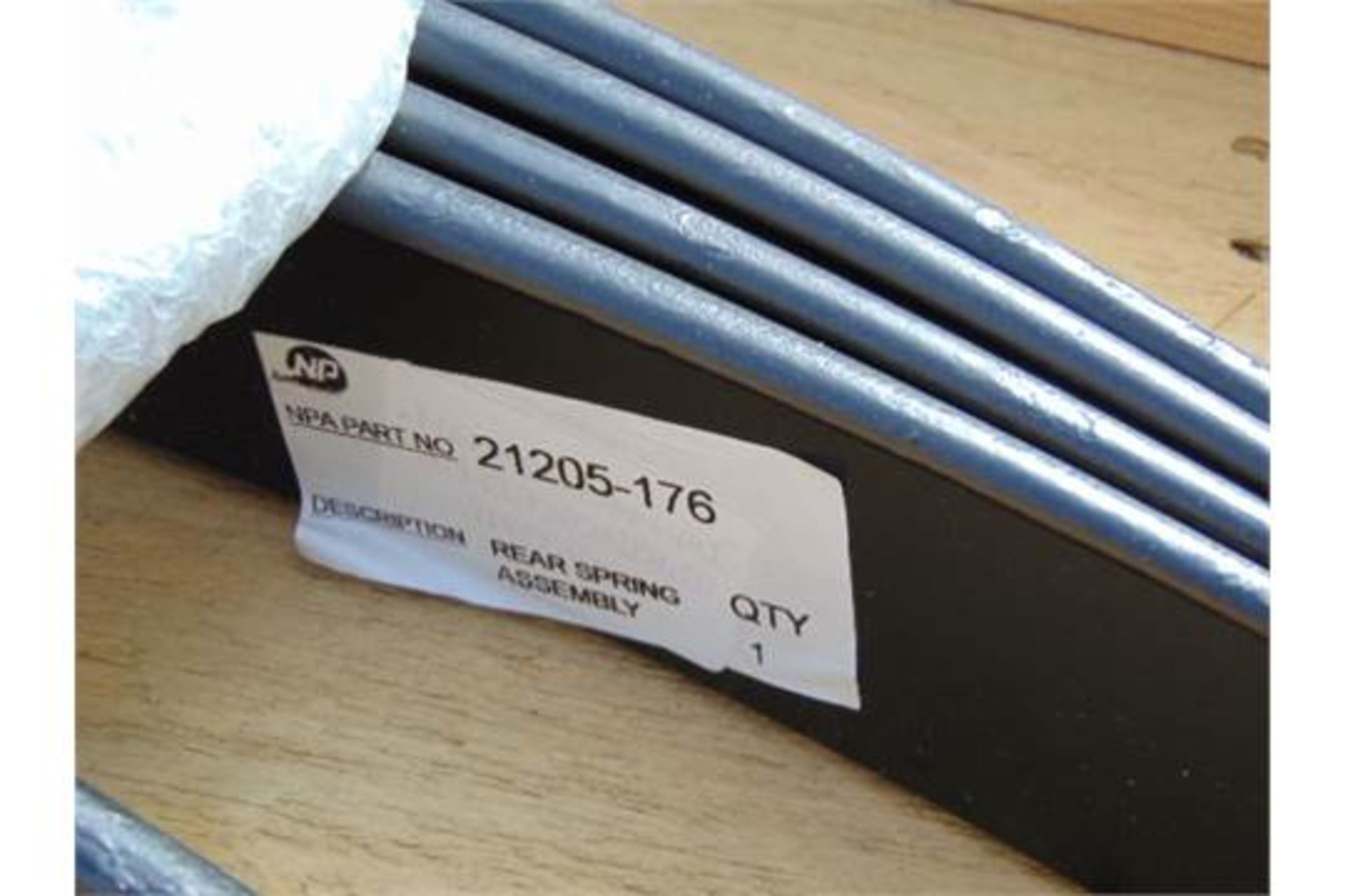 2 x Unissued NP Aerospace Rear Leaf Springs - Image 3 of 5