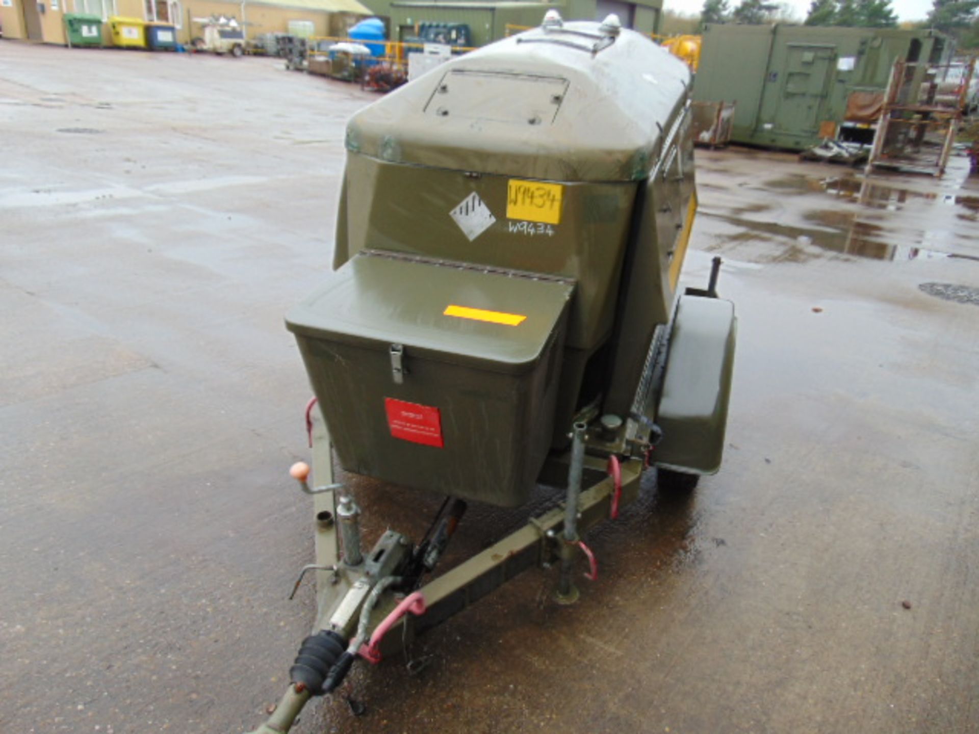 Ex Uk Royal Air Force Trailer Mounted 25 KVA Generator - Image 2 of 12
