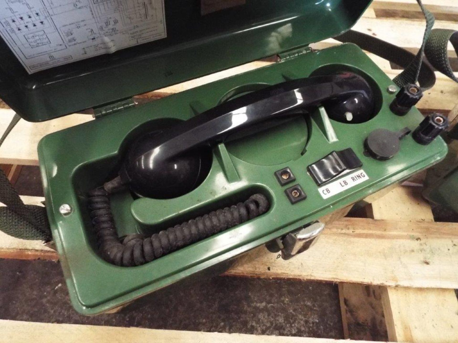 2 x PTC 405 Field Telephones - Image 2 of 6