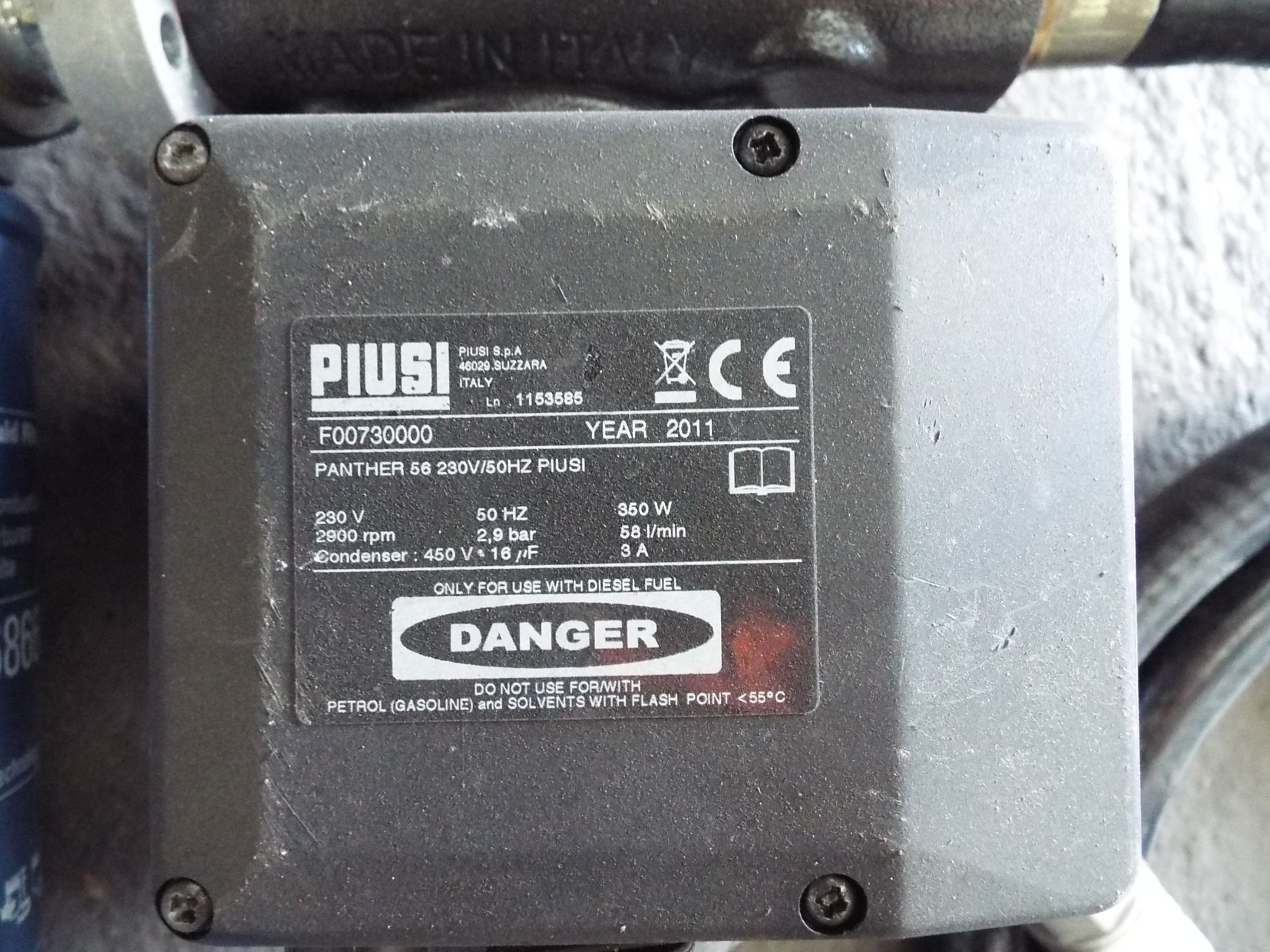 Piusi Panther 56 Fluid Transfer Pump - Bild 5 aus 5