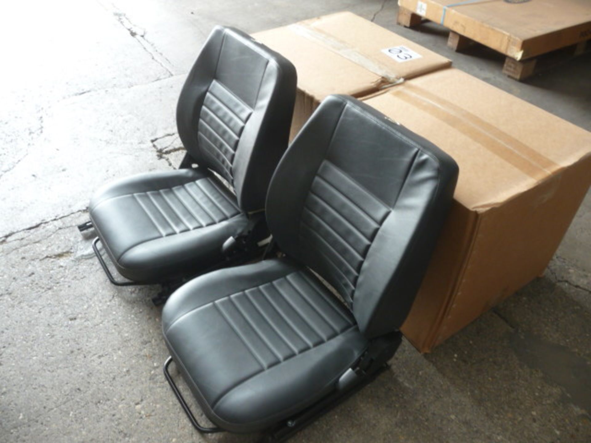 2 x Land Rover Wolf/WMIK Seats New Old Stock - Image 2 of 4