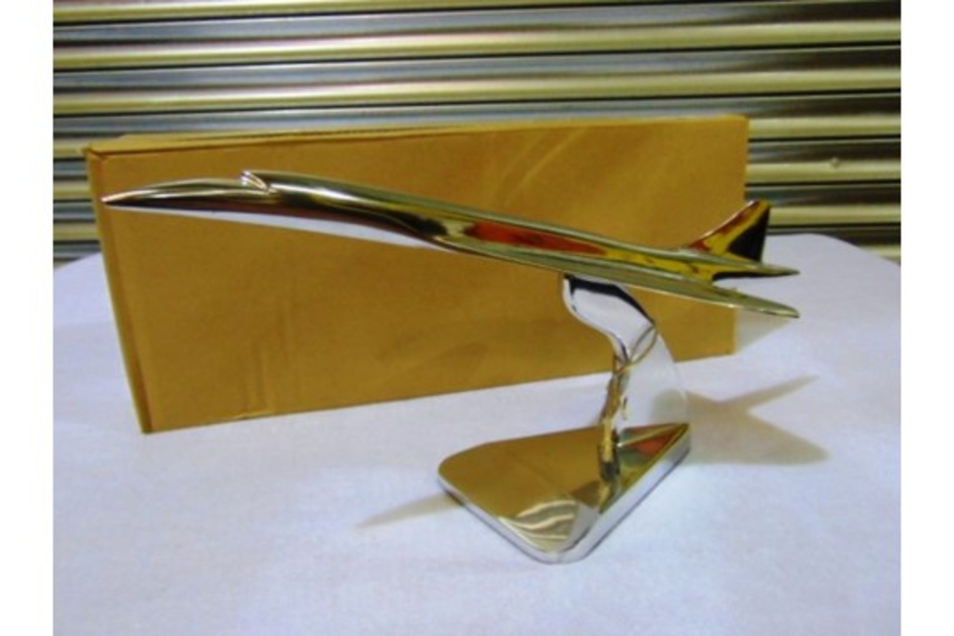 Aluminium Desktop Concorde Model - Image 3 of 5