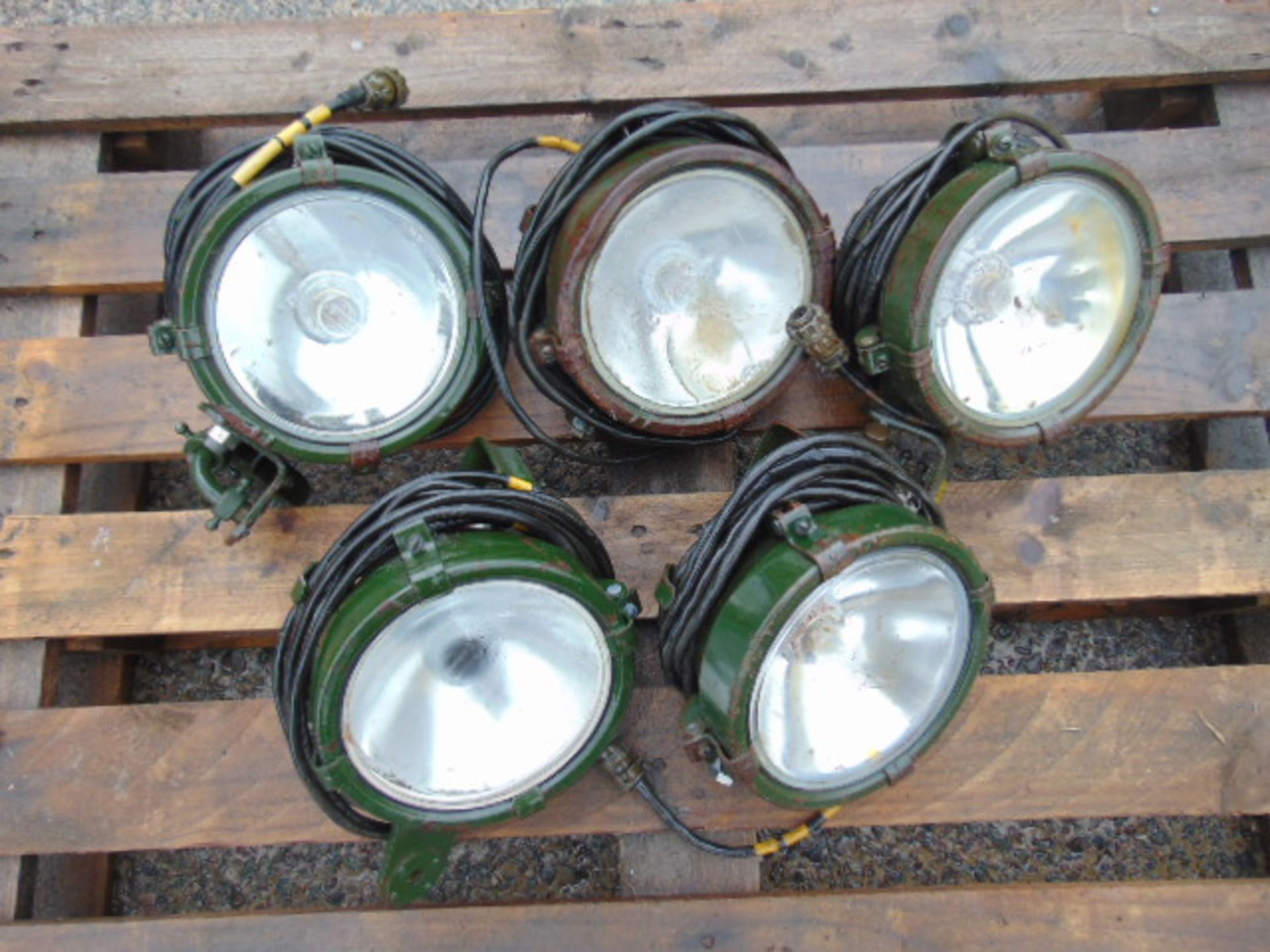 5 x AFV Vehicle Search Lamps