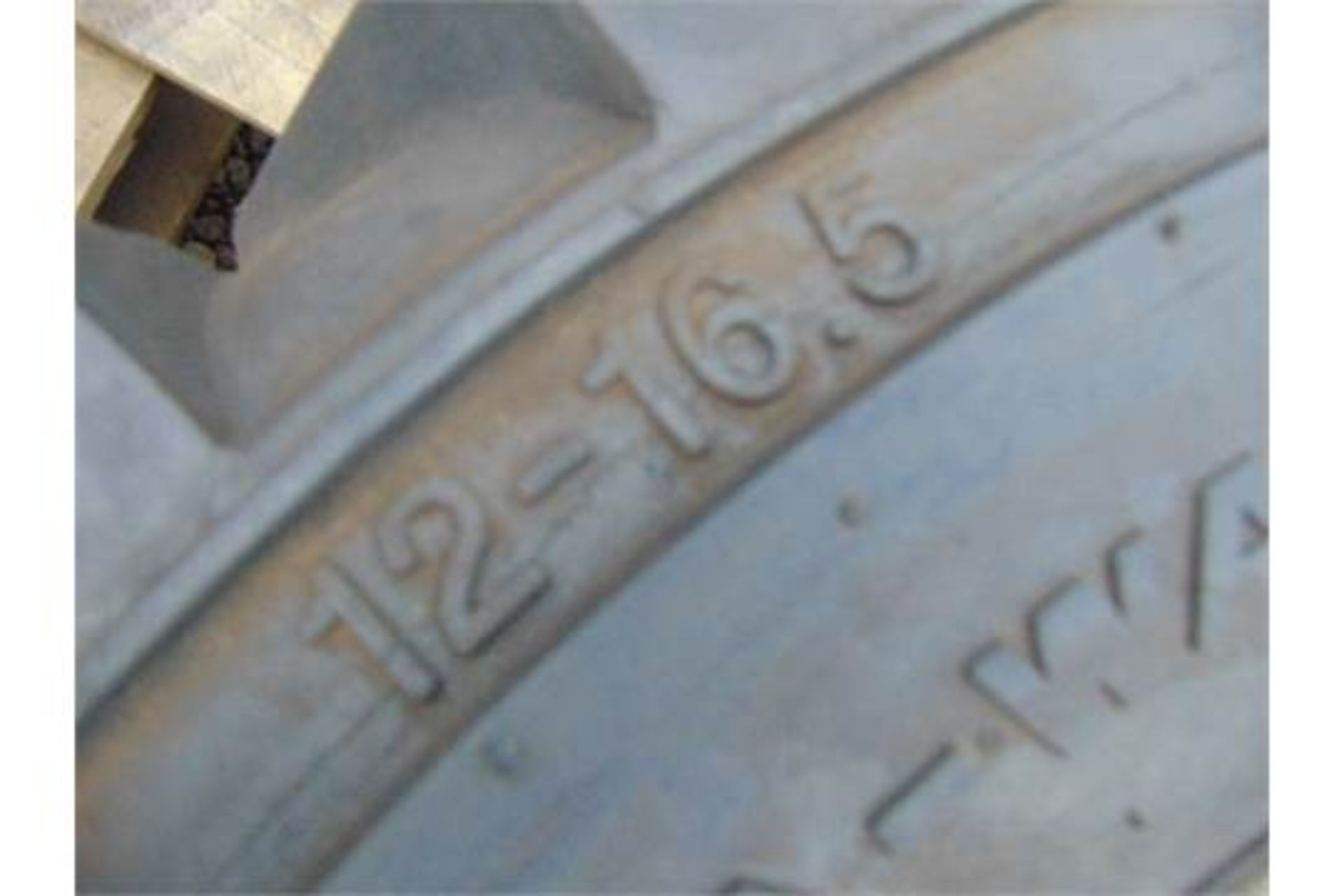 2 x Solideal Xtra-Wall 12-16.5 Tyres with 8 stud rims - Image 7 of 8