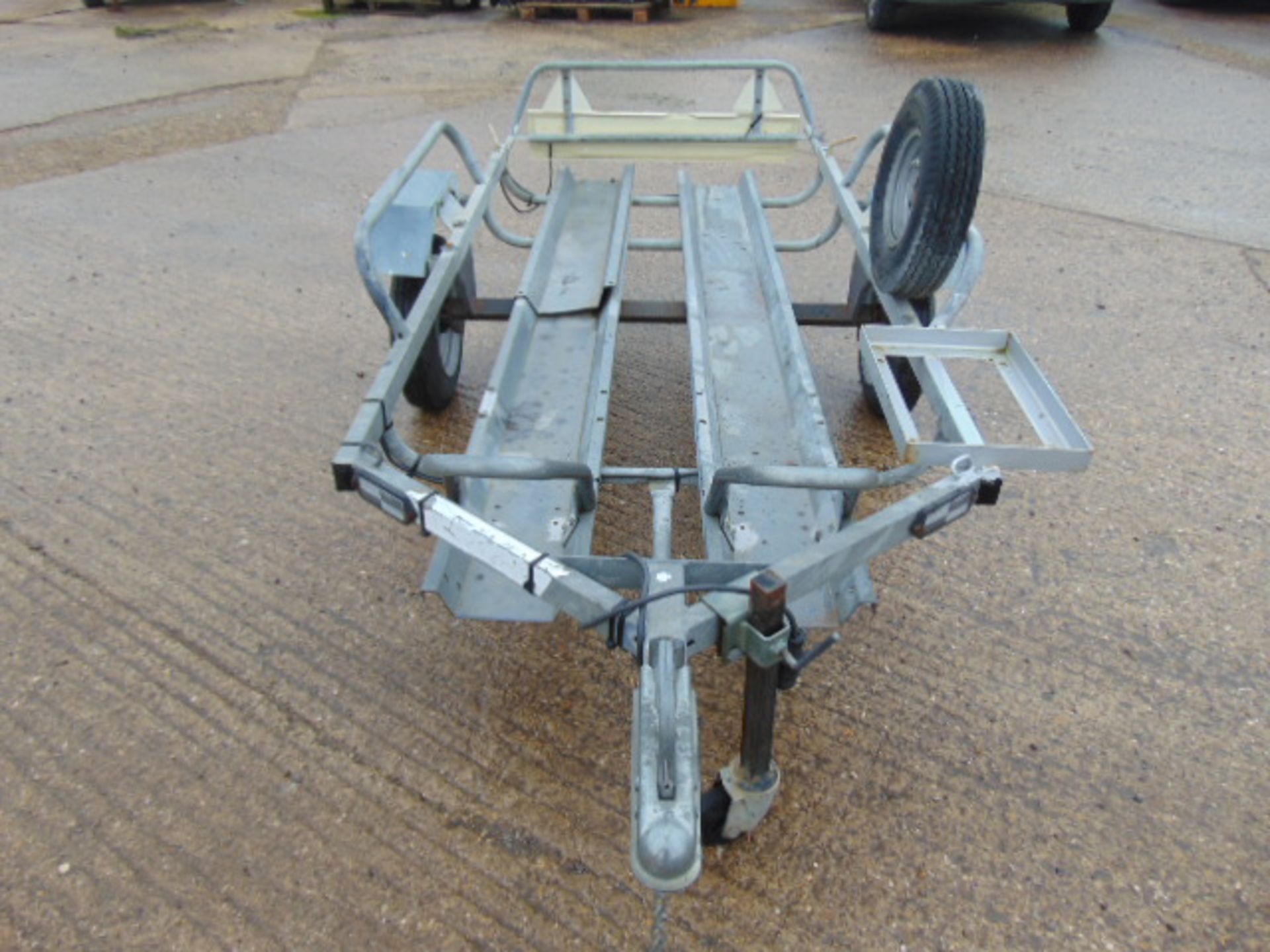 Single Axle Double Motorbike Trailer - Image 2 of 13