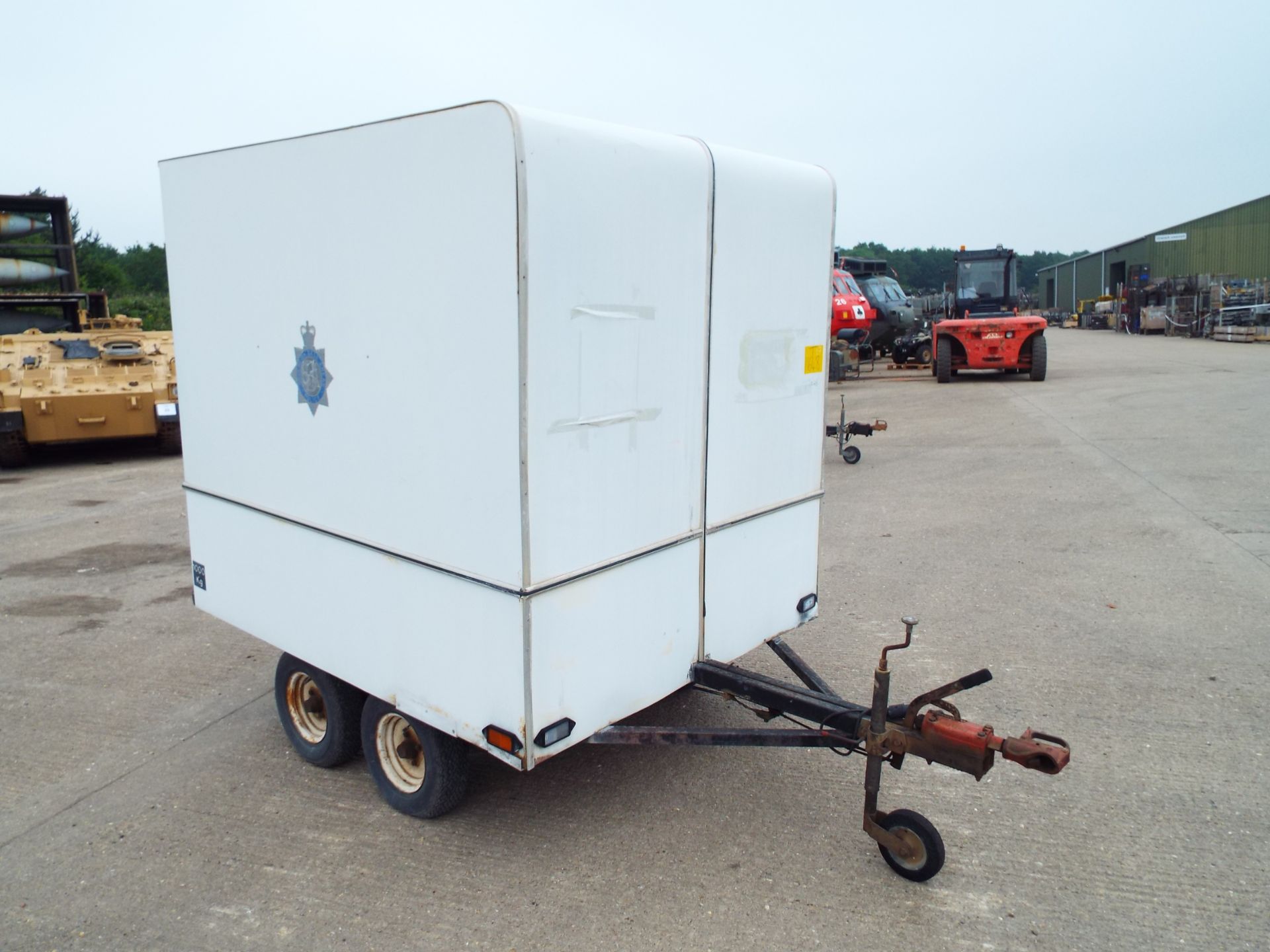 Twin Axle Box Trailer