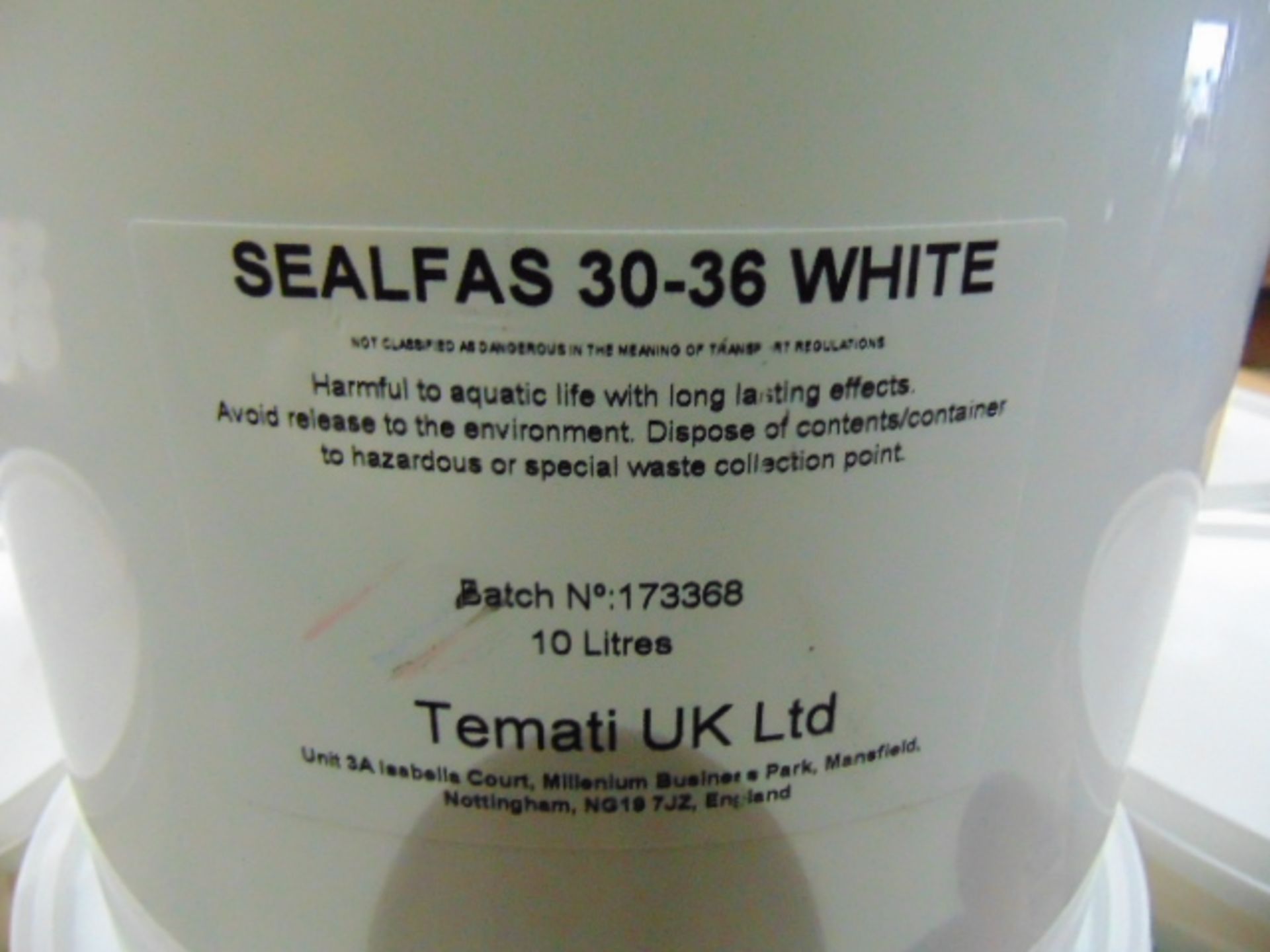 42 x Unissued 10L Tubs of Sealfas 30-36 Coating - Image 3 of 3