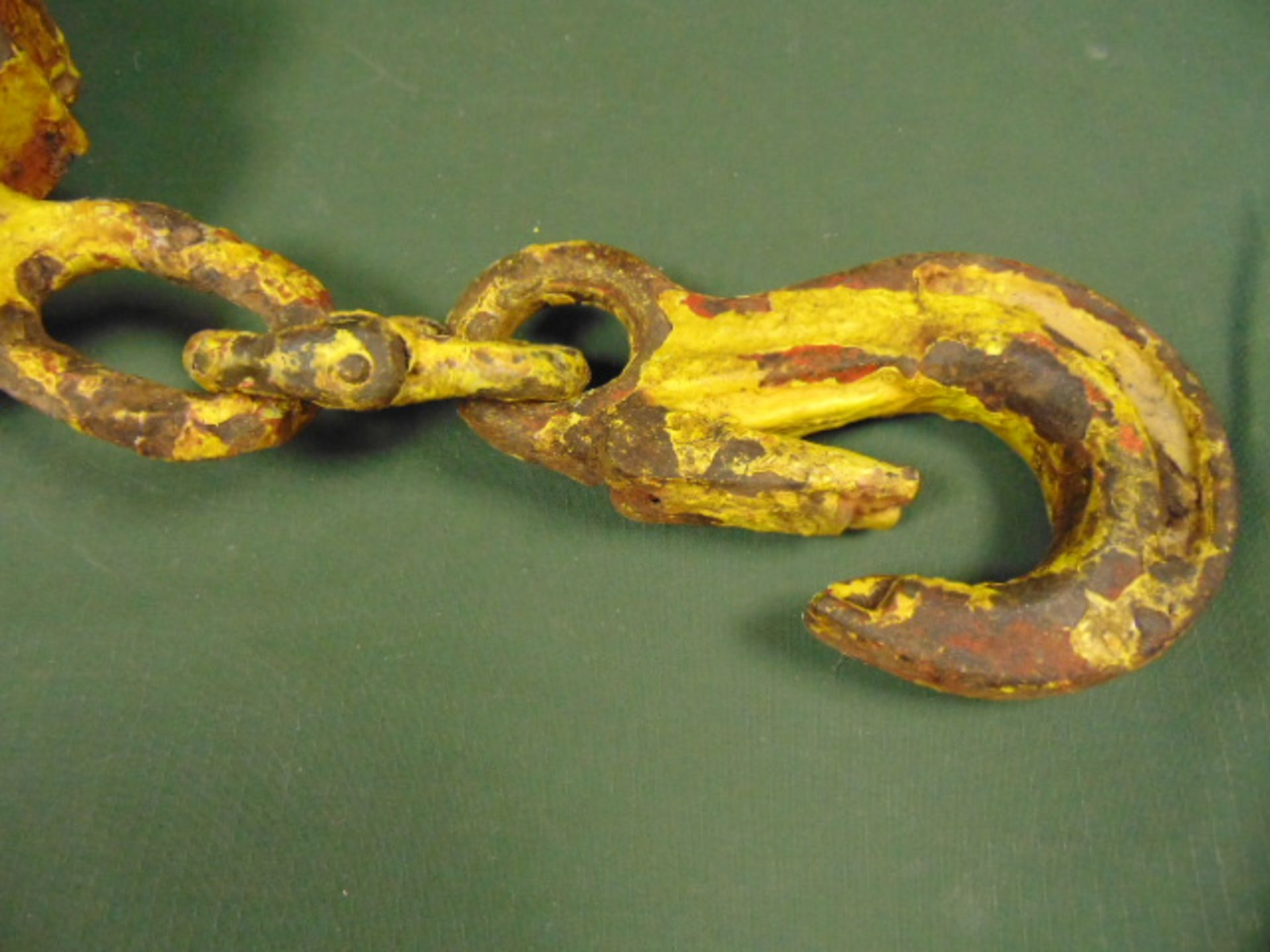 Vintage Wooden Crane Hook and Block - Image 4 of 4