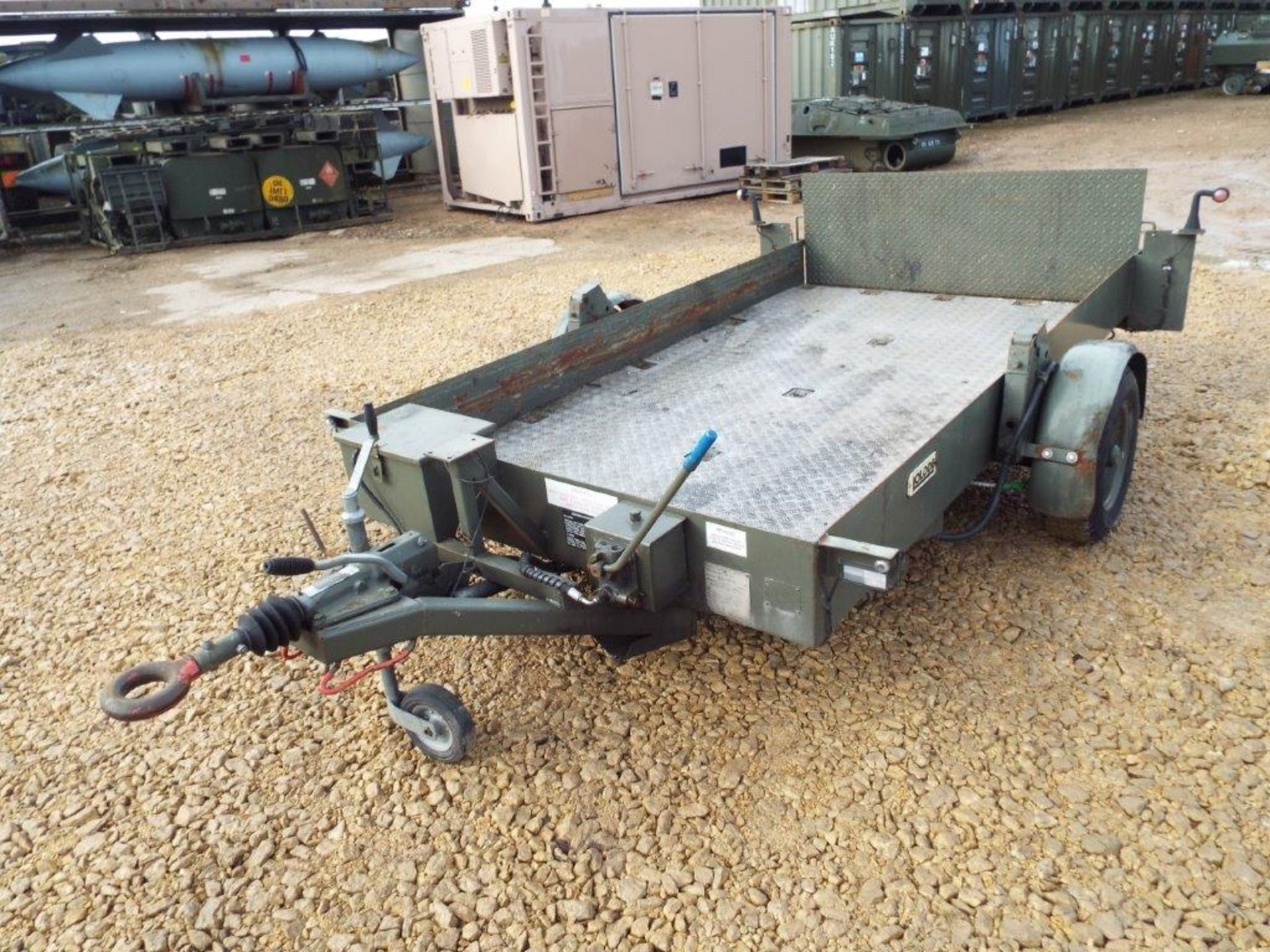 Single Axle Lolode King Hydraulic Lowering Trailer - Image 3 of 21