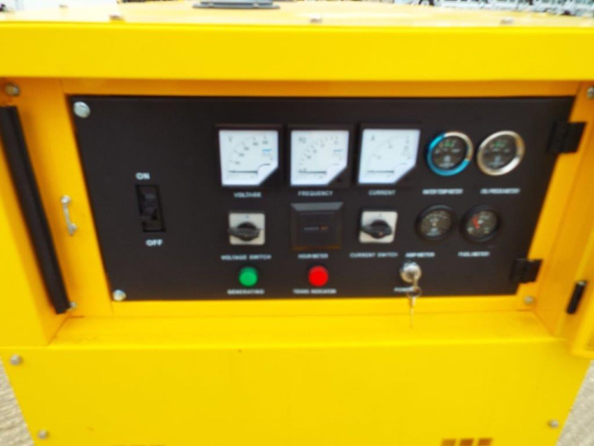 UNISSUED WITH TEST HOURS ONLY 40 KVA 3 Phase Silent Diesel Generator Set - Image 9 of 20