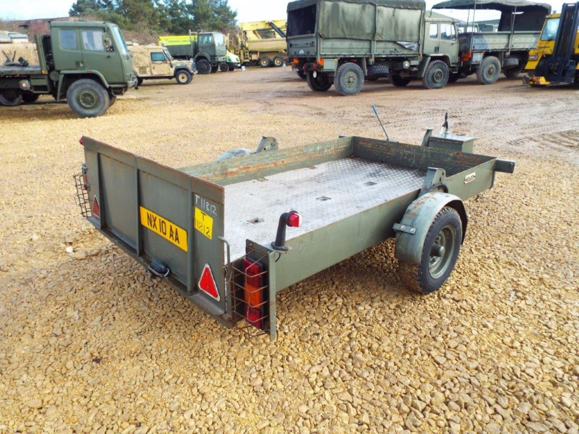 Single Axle Lolode King Hydraulic Lowering Trailer - Image 7 of 21