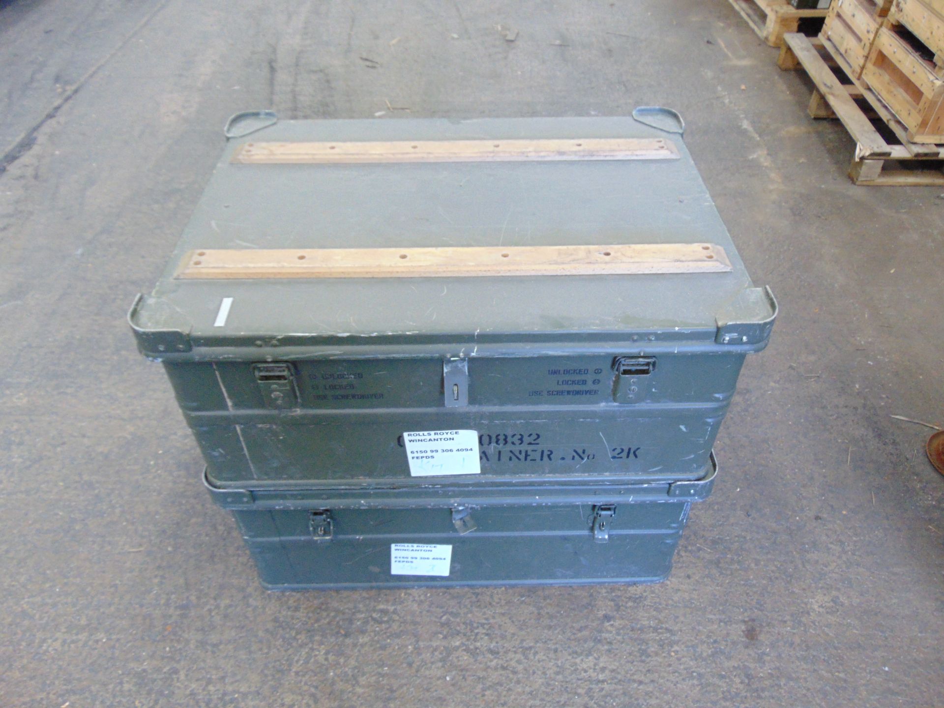 2 x Heavy Duty Zarges Aluminium Cases - Image 3 of 7