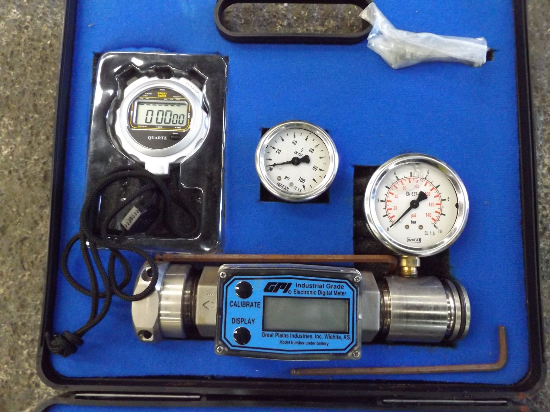 GPI Industrial Grade Electronic Digital Flowmeter - Bild 2 aus 8