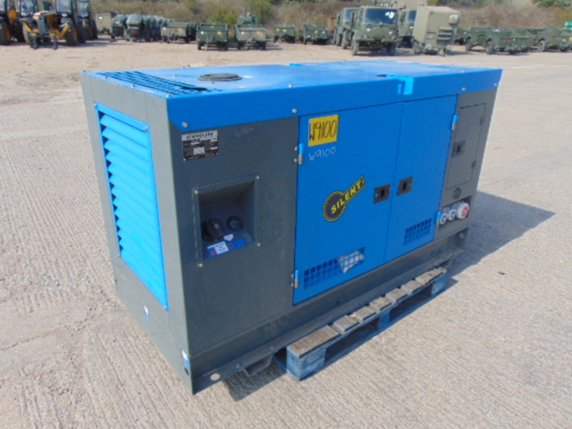 UNISSUED WITH TEST HOURS ONLY 50 KVA 3 Phase Silent Diesel Generator Set