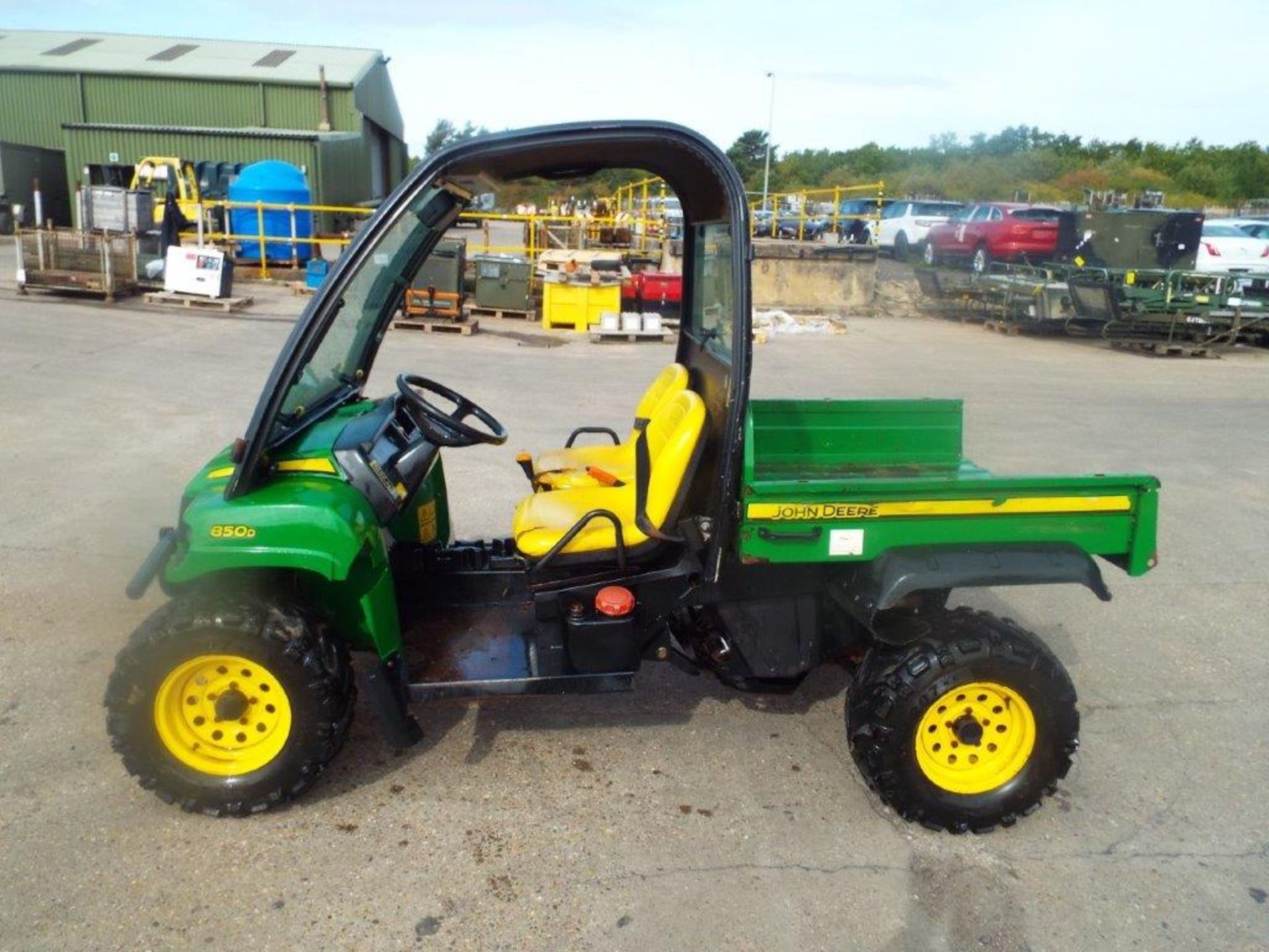 2009 John Deere Gator 850d 4WD Utility ATV - Image 8 of 22