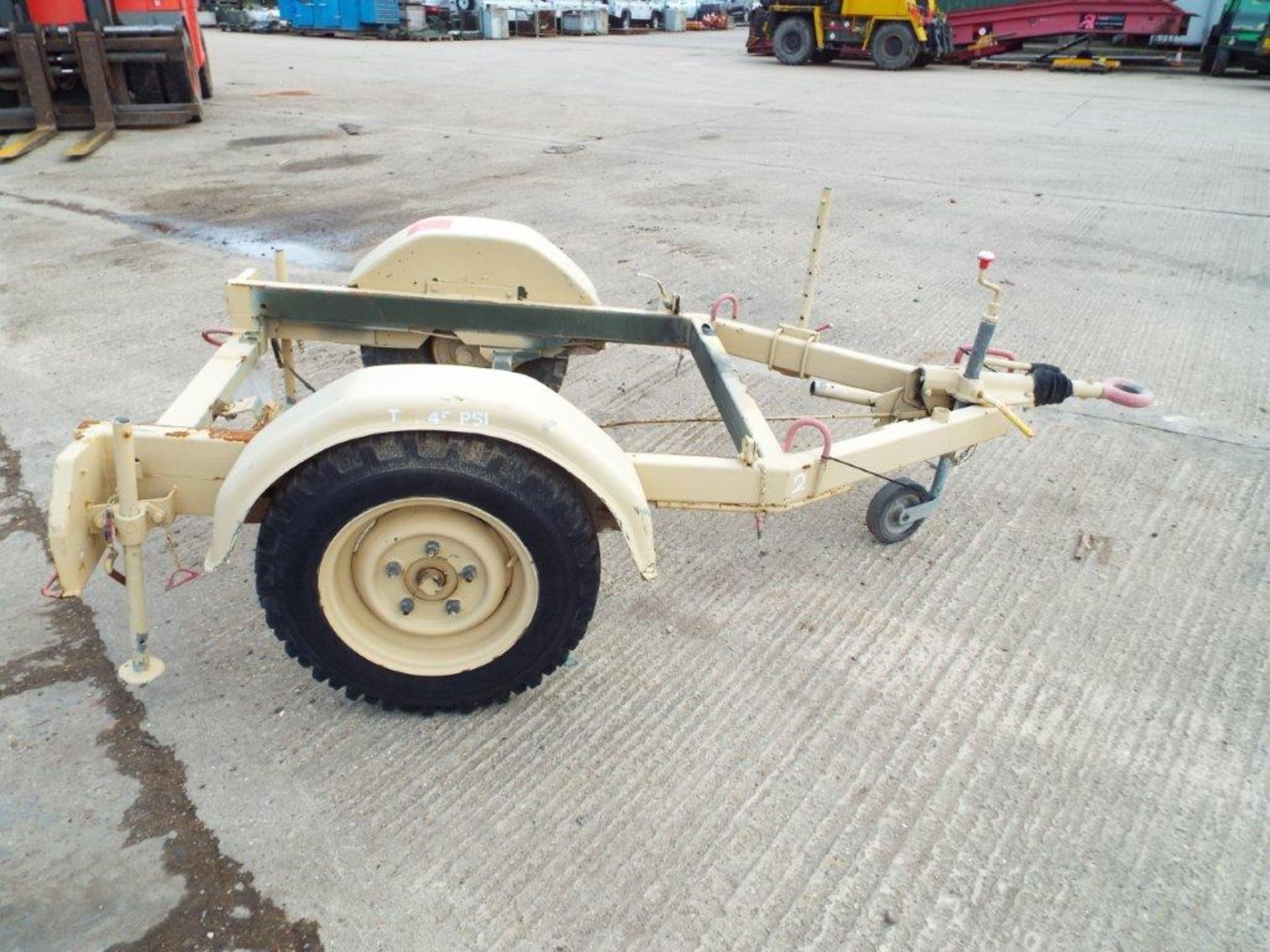 Bradley 1.3T Single Axle Trailer Frame - Ideal for Water Tanks - Image 7 of 11