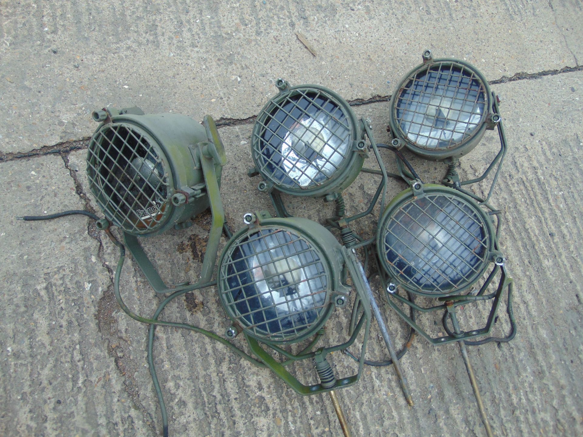 5 x AFV Vehicle Search Lamps