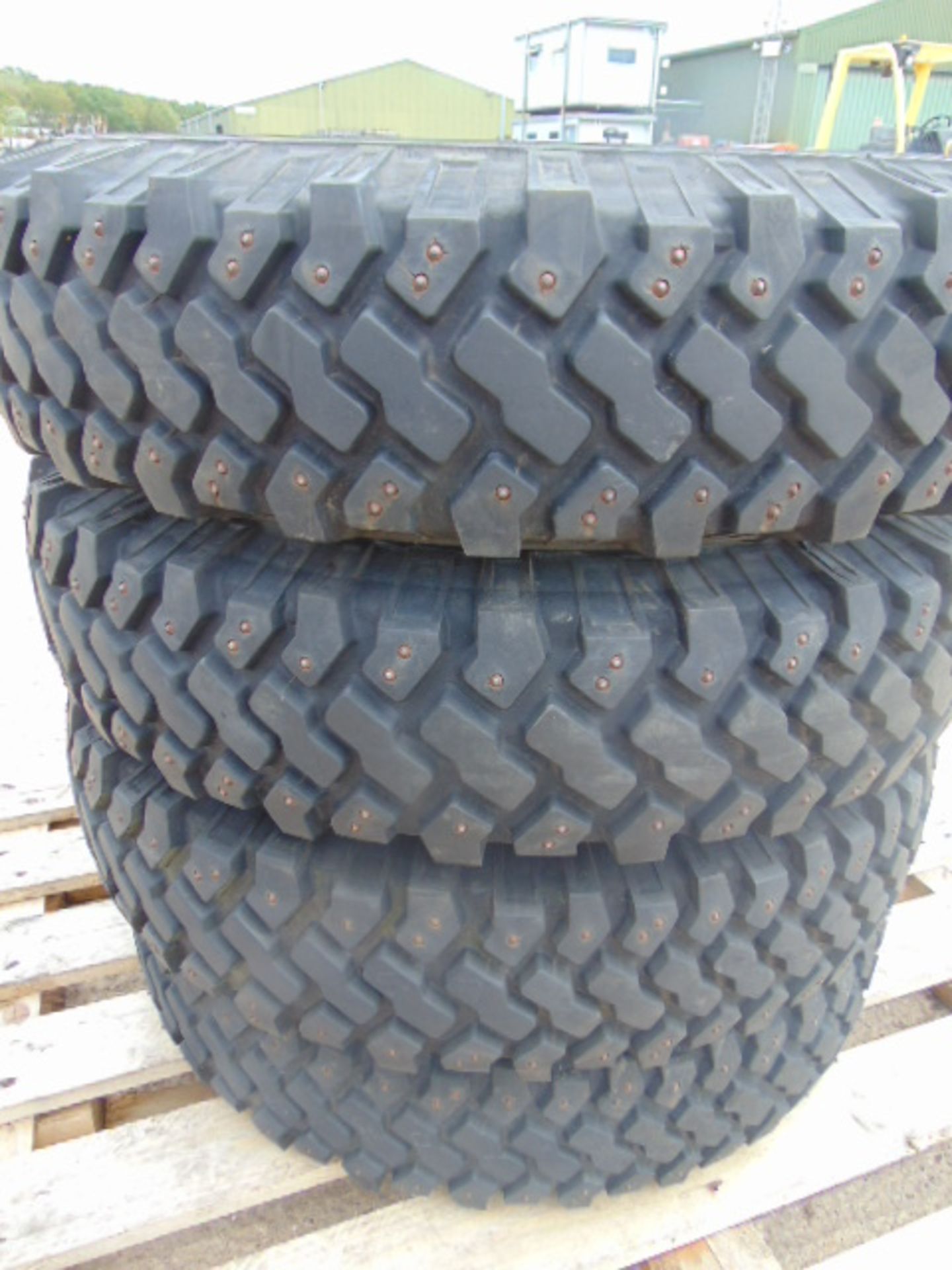 4 x Michelin 7.50 R16 XCL Winter/Studded Tyres - Image 7 of 8