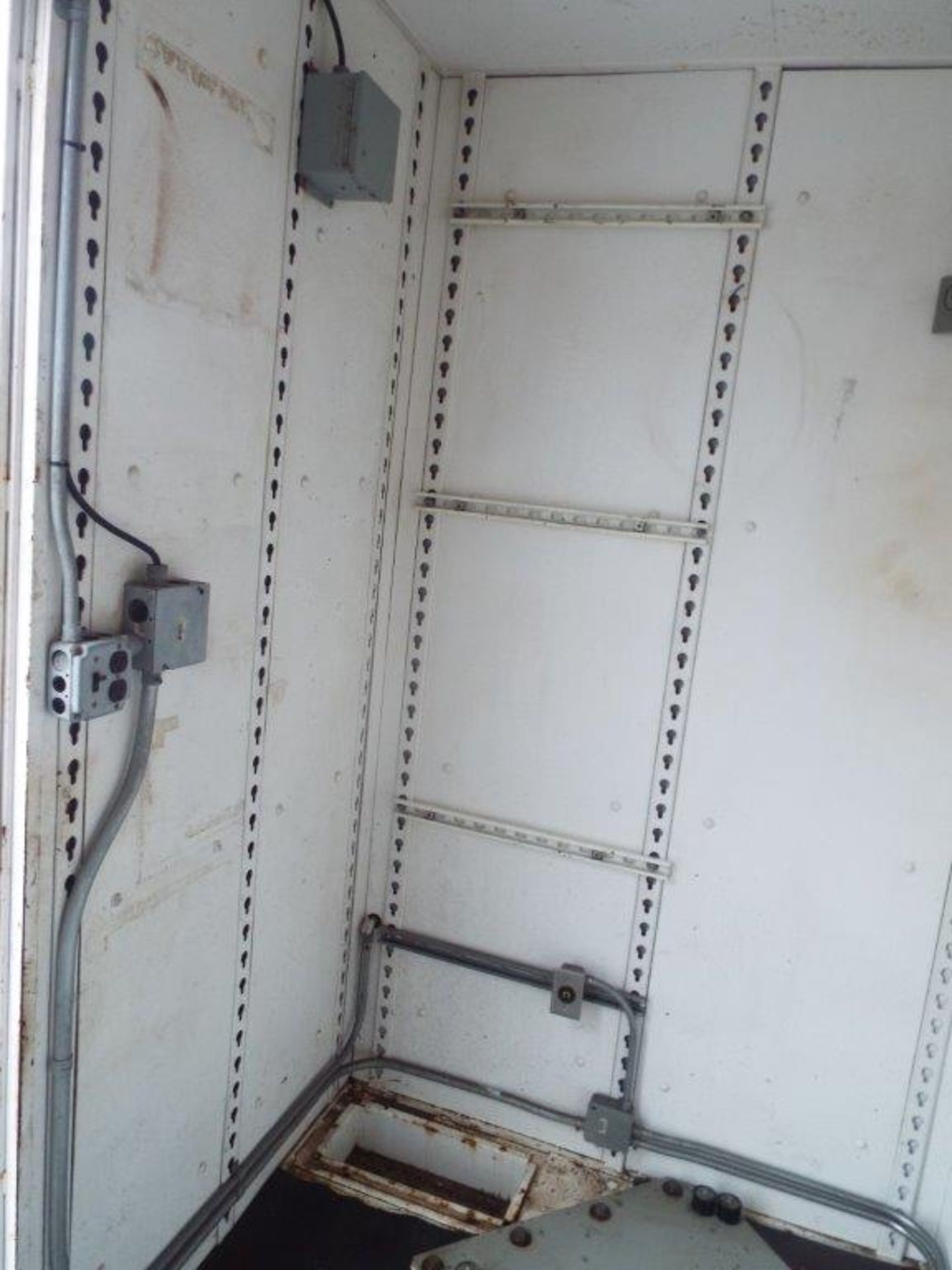 Heavy Duty Steel Portable Storage Unit C/W Twist Locks, Air Con, Electrics, Lights etc - Image 10 of 17