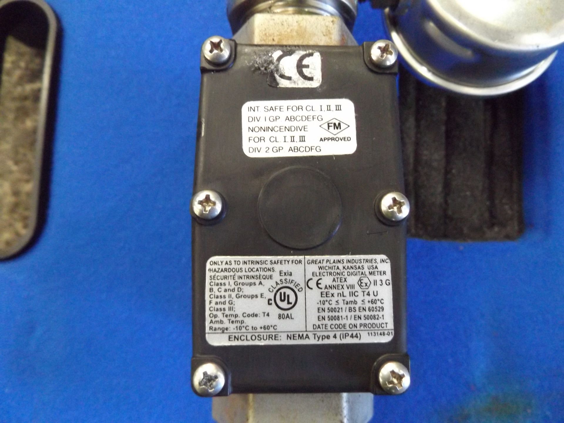 GPI Industrial Grade Electronic Digital Flowmeter - Image 7 of 8