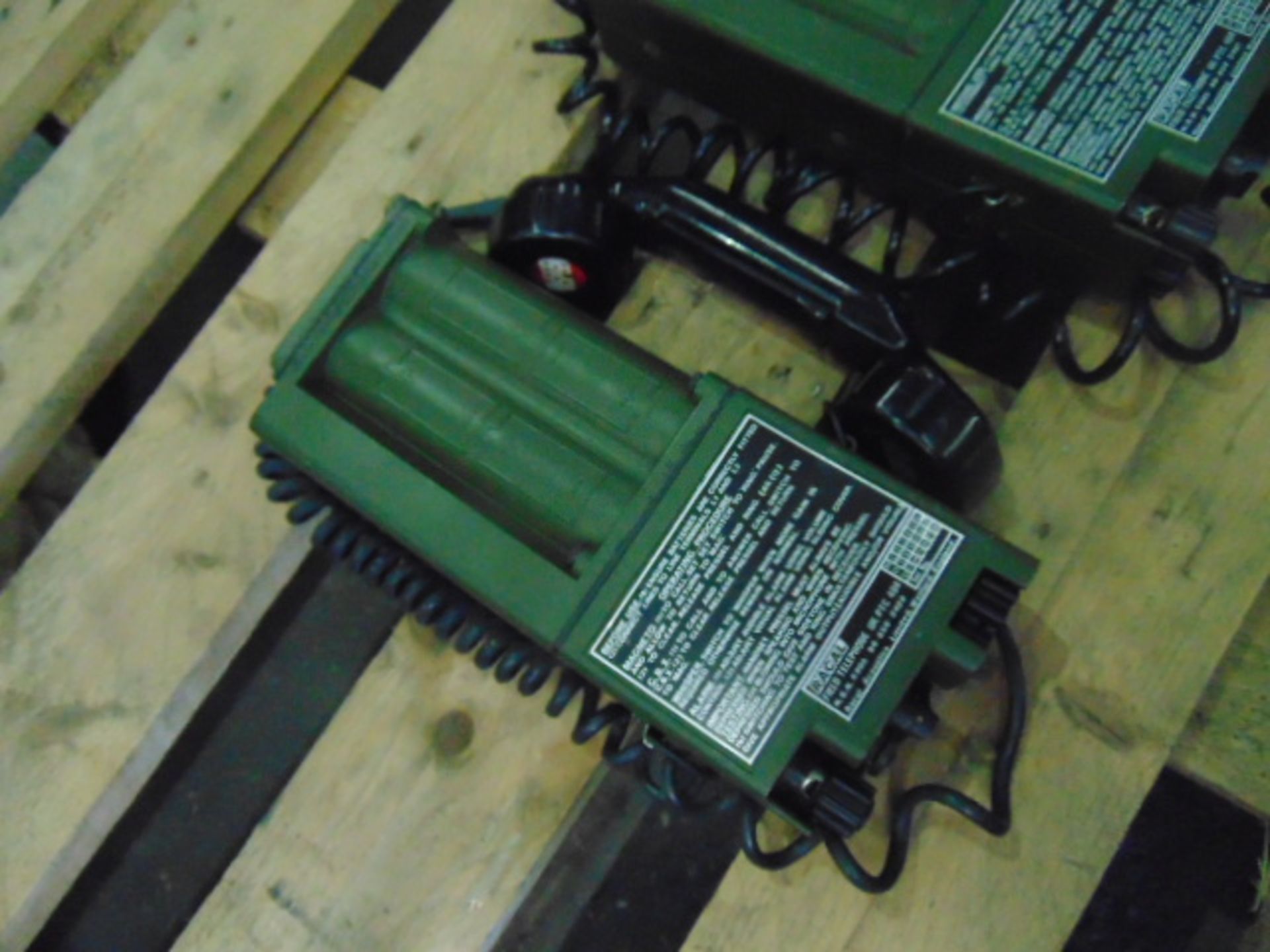 2 x Racal PTC404 Field Telephones - Image 2 of 6