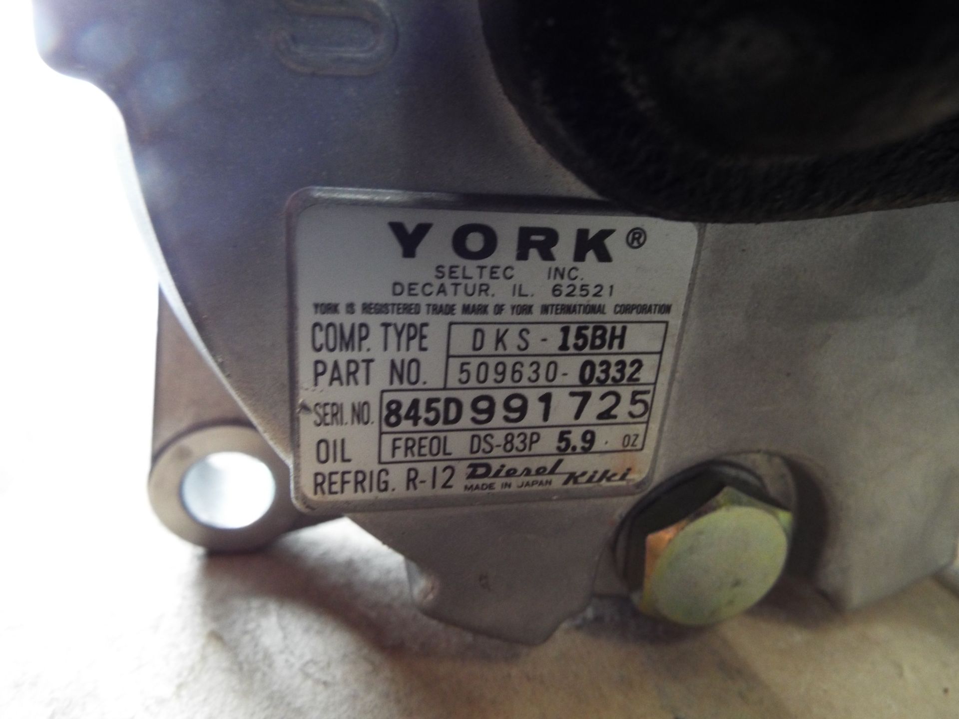 York DKS-15BH Air Conditioning Pump - Bild 6 aus 7