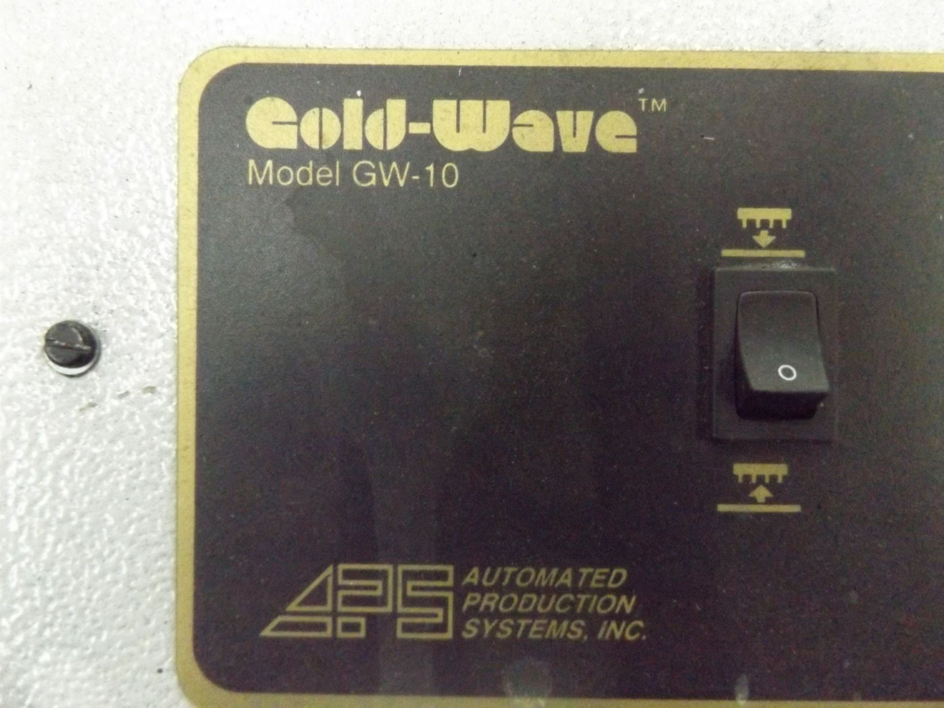 APS GW10 - APS Gold-Wave Soldering/Rework System - Image 3 of 10