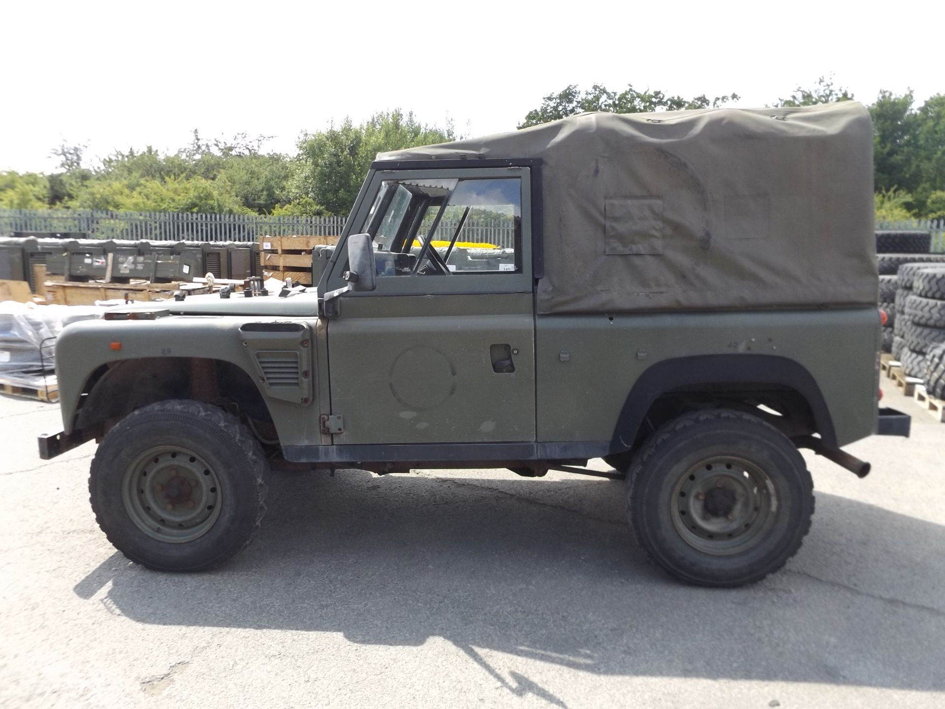 Military Specification Land Rover Wolf 90 Soft Top with Remus upgrade - Image 5 of 19