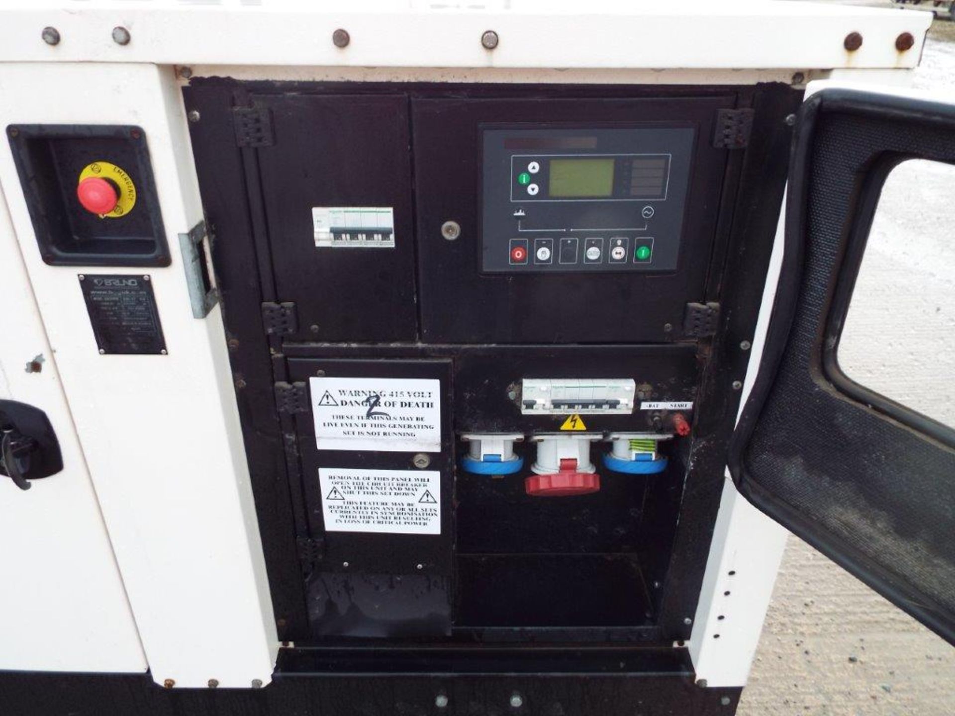 Bruno GX37FE 33 KVA 3 Phase Silent Iveco Diesel Powered Generator Set - Image 9 of 19