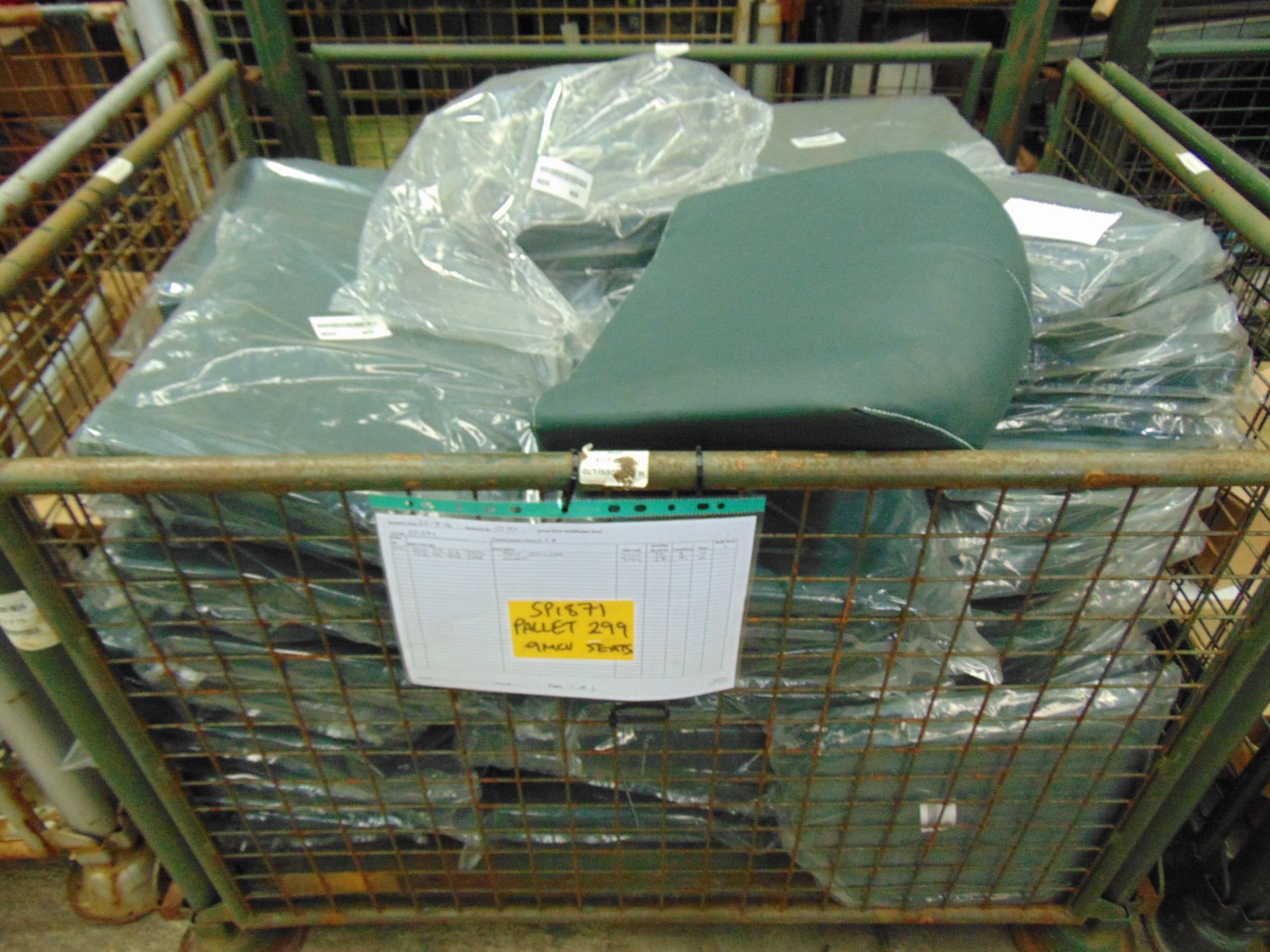 Approximately 59 x Unissued Mixed Warrior/FV Seat Cushions