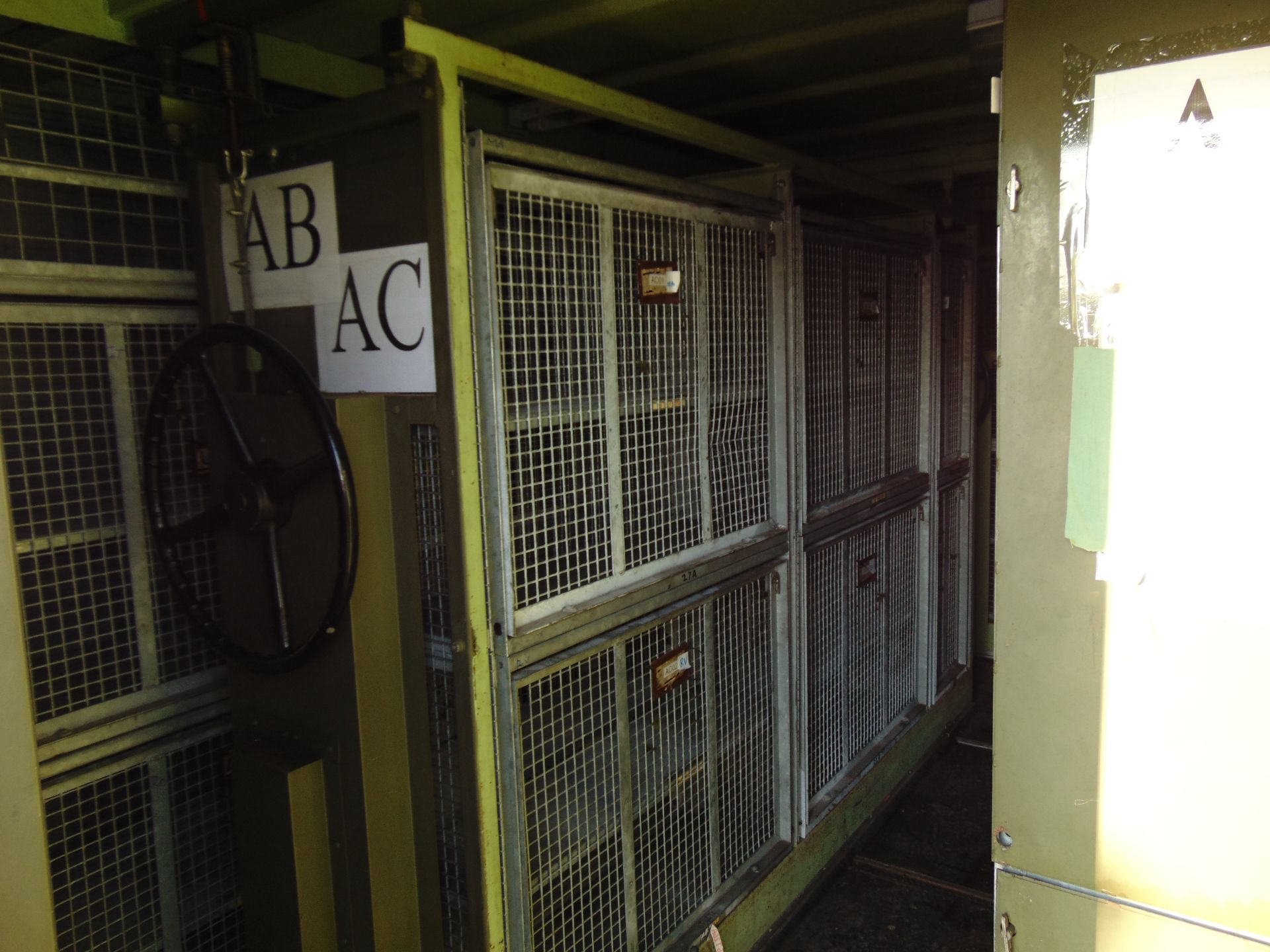 20ft ISO Shipping Container complete with fitted internal roller racking storage system - Image 6 of 11