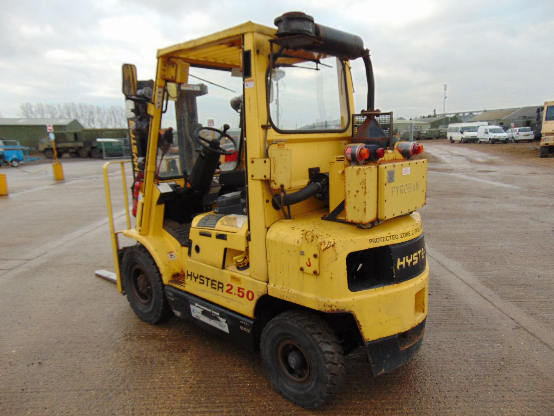 Hyster 2.50 Class C, Zone 2 Protected Diesel Forklift - Image 5 of 25