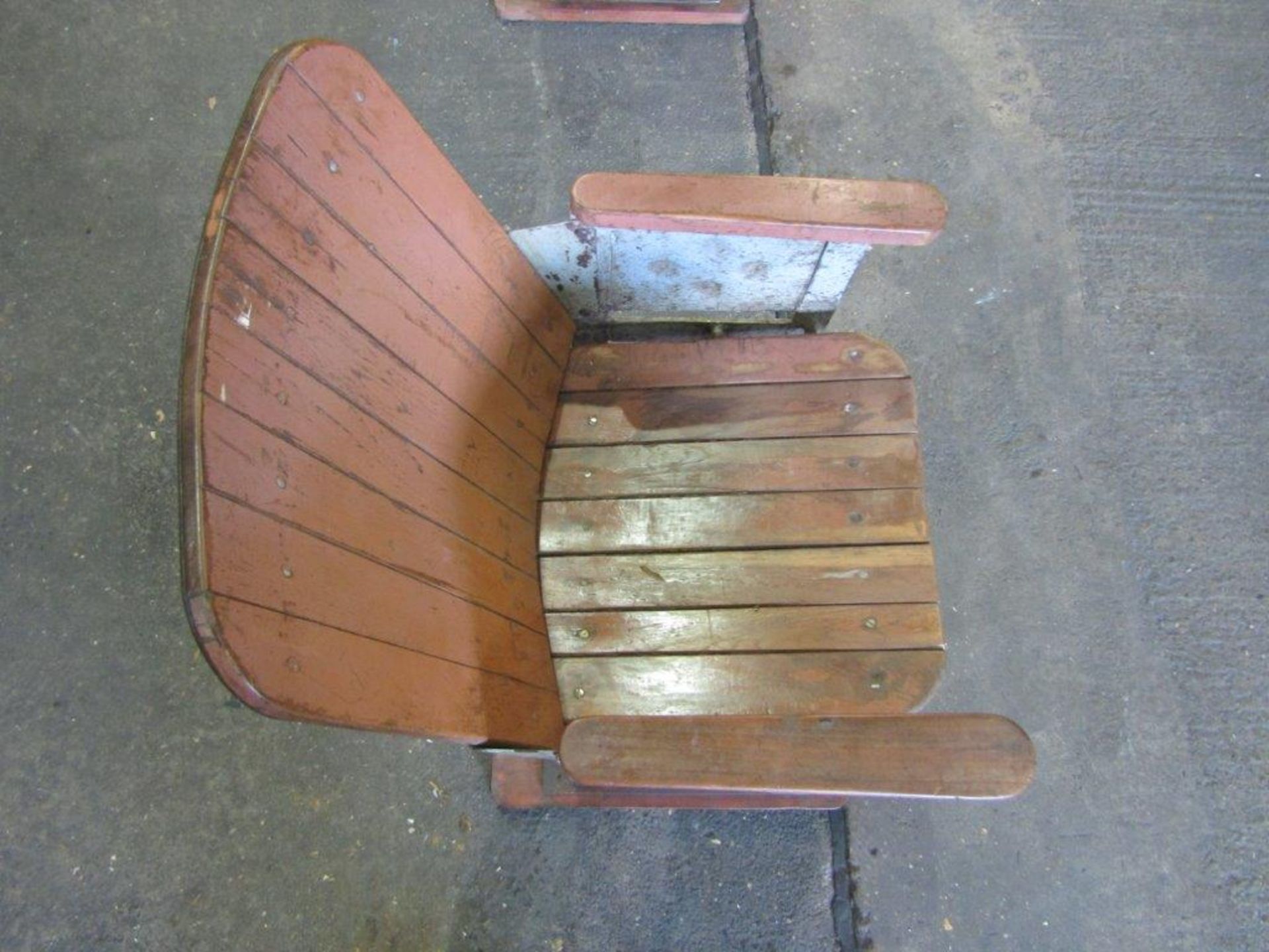 You are bidding on a Unique Vintage Cinema Seat - Image 5 of 7