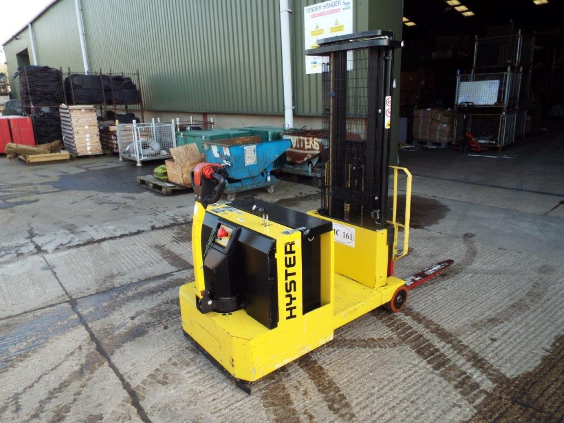 Hyster S1.2C Electric Counterbalanced Pedestrian Stacker - ONLY 24.6 hours! - Image 8 of 25