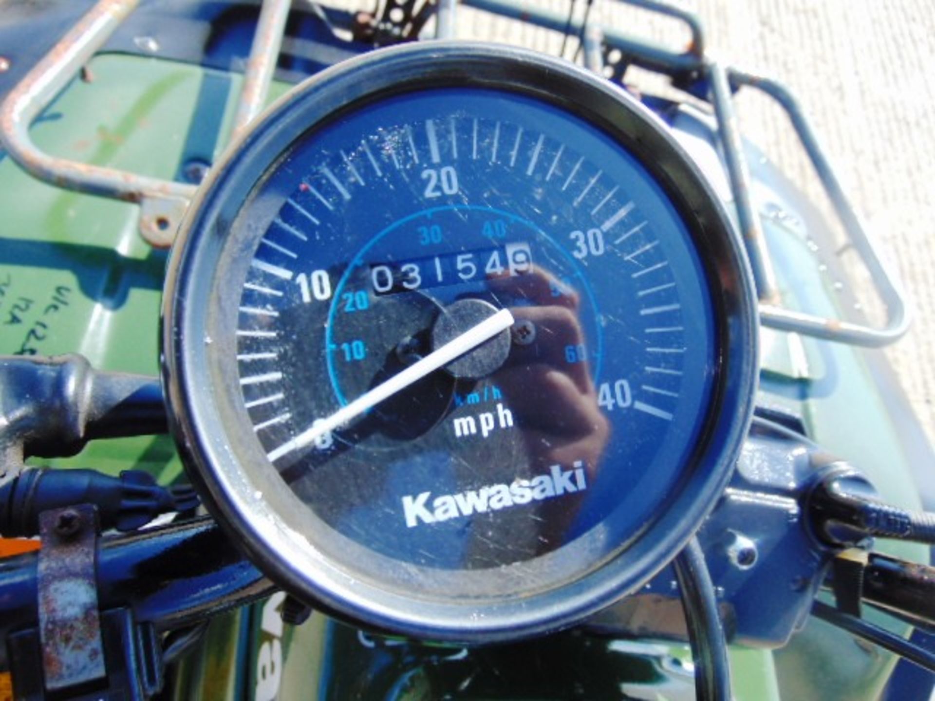 Kawasaki KLF300 4WD Quad Bike - Image 13 of 19