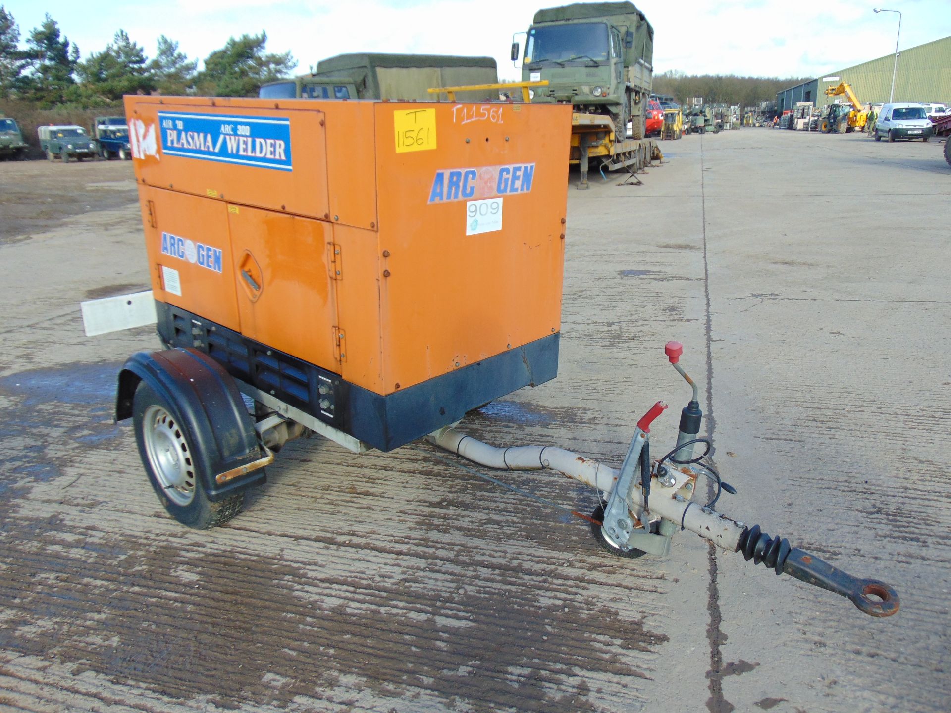 Arc-Gen Plasarc 70 Engine Driven Mobile Air Plasma DC Welder.