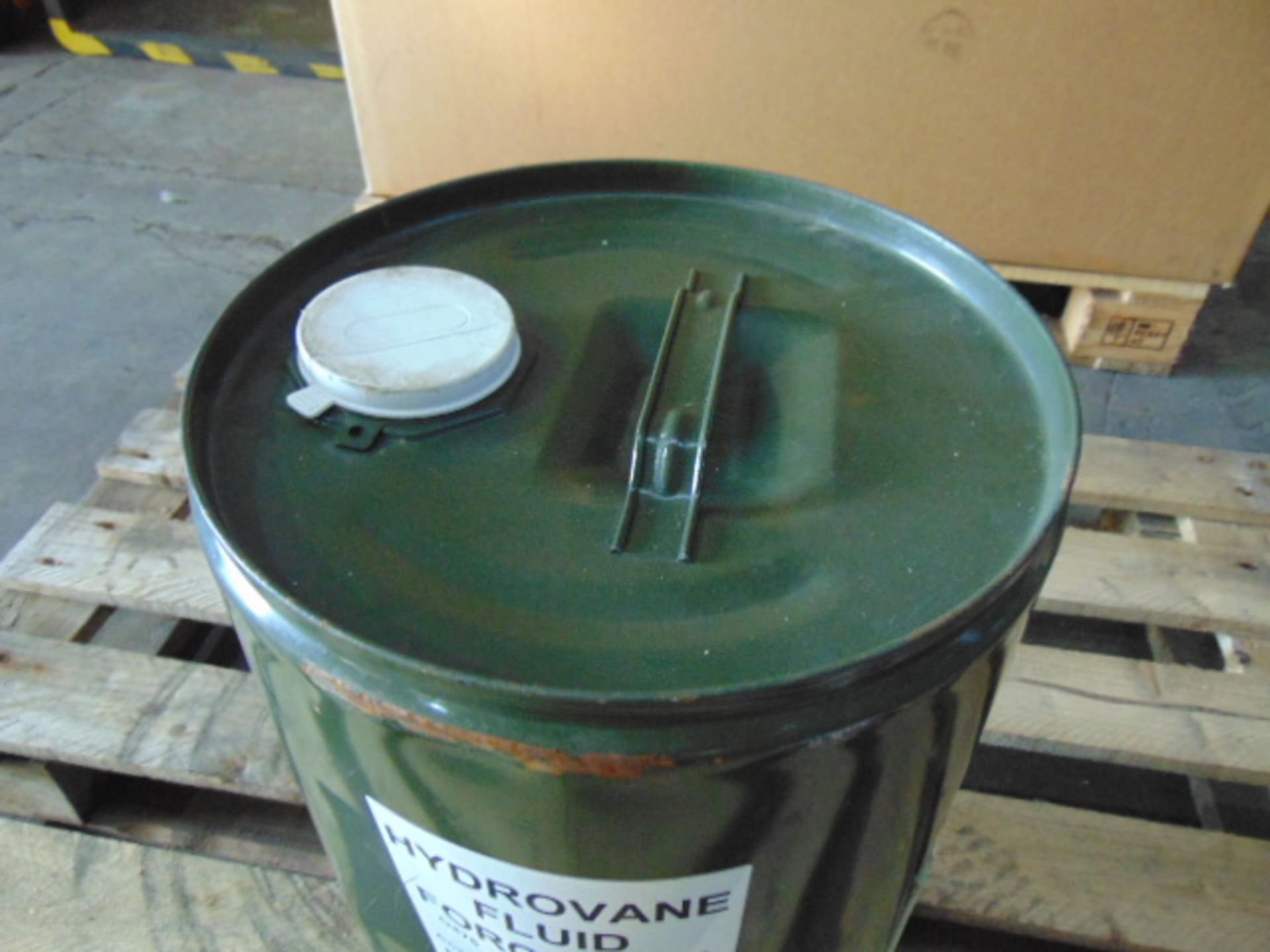 1 x Unissued 25L Drum of Hydrovane Fluid Force 2000 Hydrovane Compressor Oil - Bild 3 aus 3